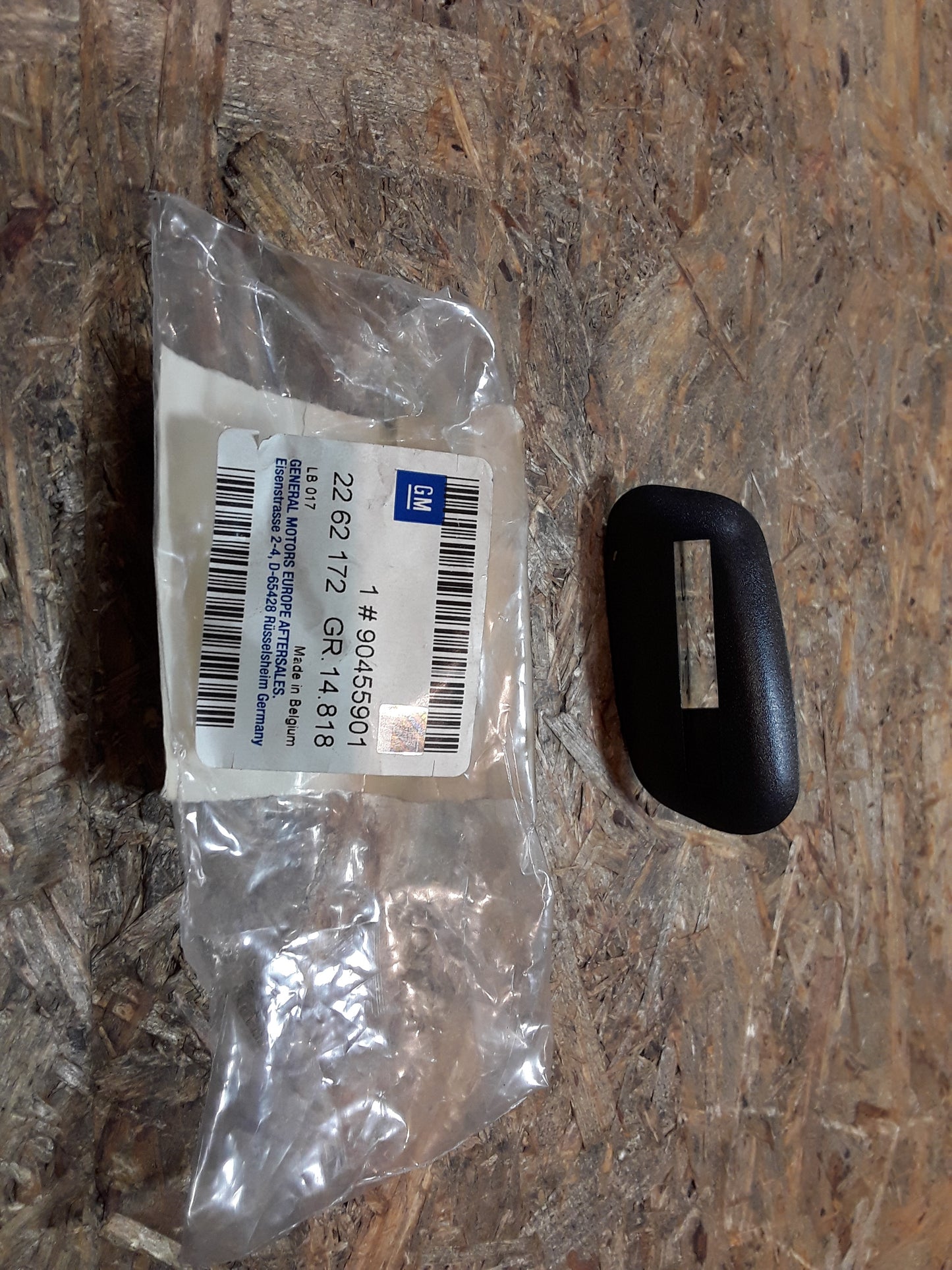 Corsa B Tigra A Zafira A Astra G Blende schwarz Vordersitz rechts original GM Opel NEU