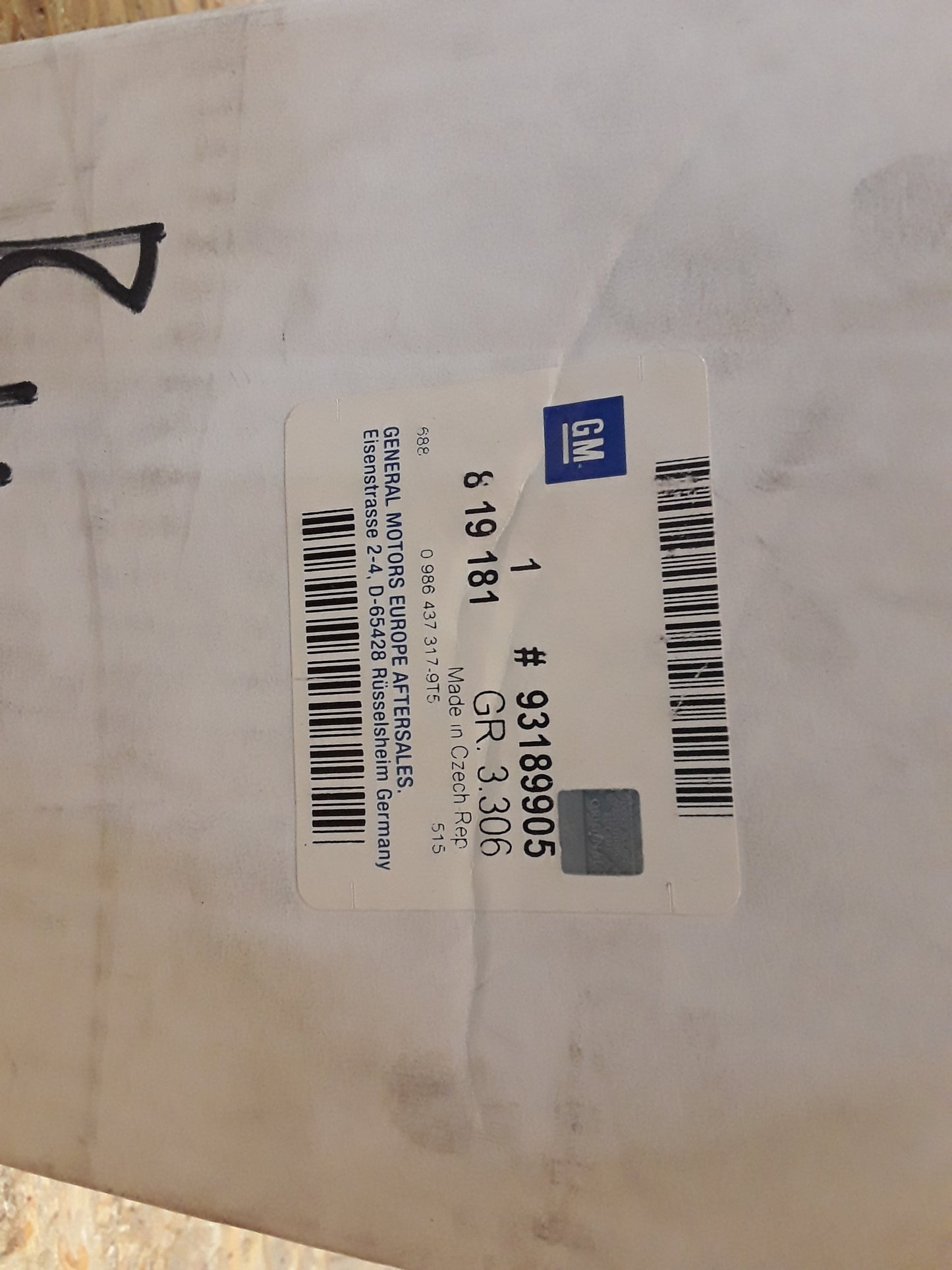 Astra 1,7 CDTi Hochdruckpumpe original GM Opel NEU