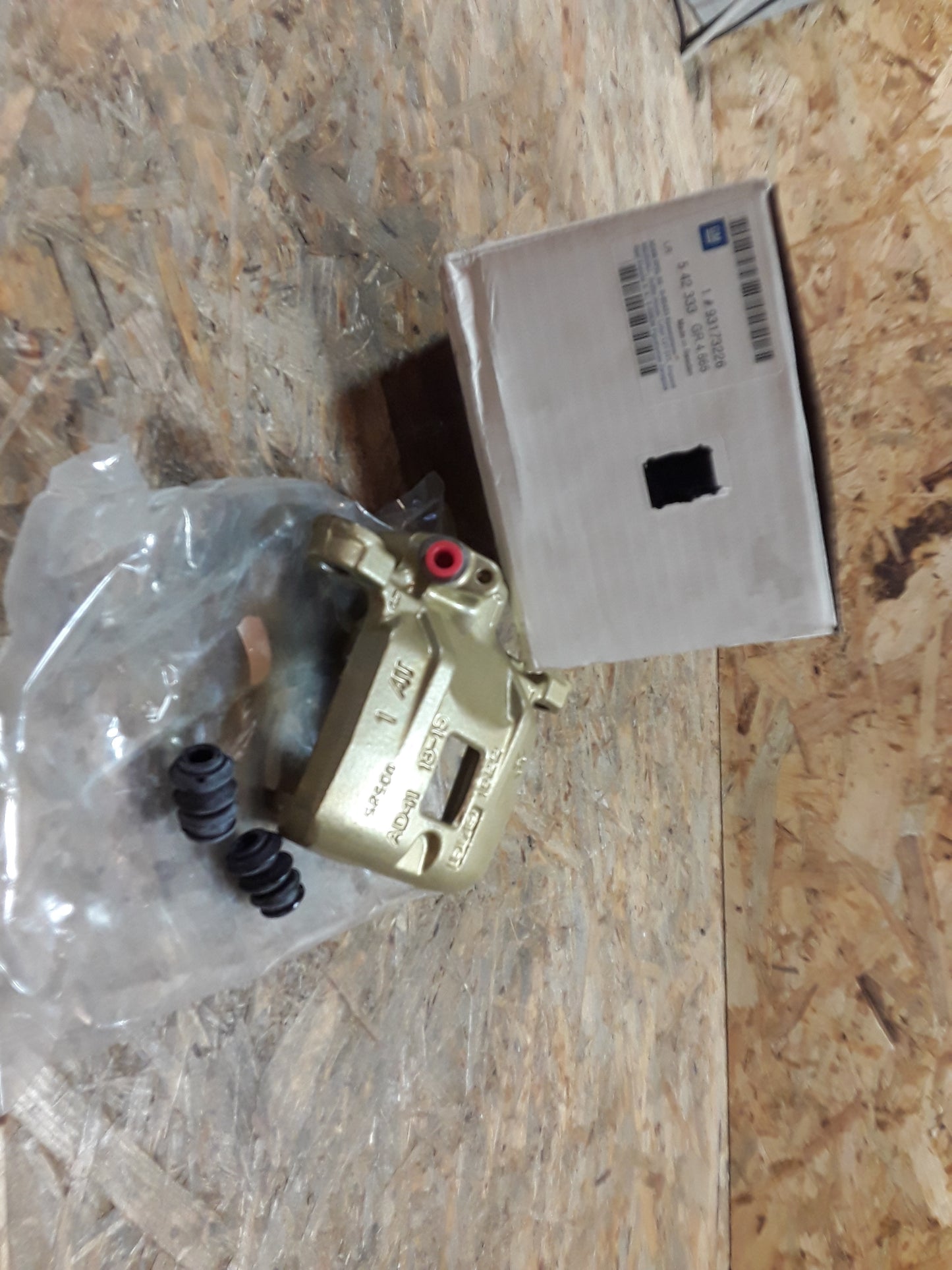 Frontera A/B Monterey Bremssattel hinten links original GM Opel NEU