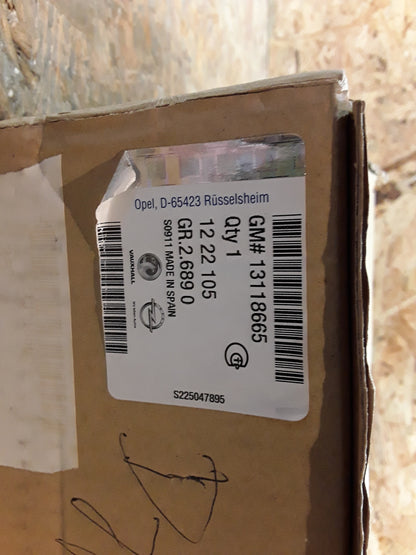 Corsa C Reflektor hinten links original GM Opel NEU