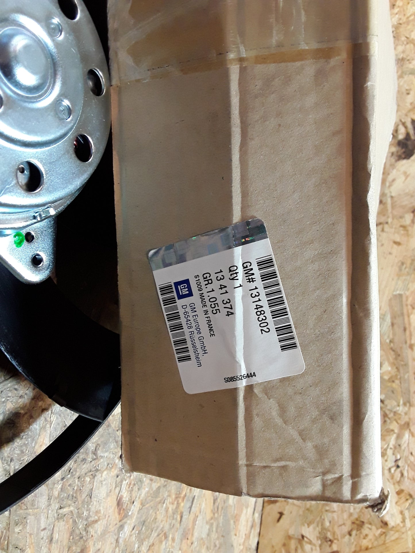 Meriva A Motorkühlung Lüfter original GM Opel NEU