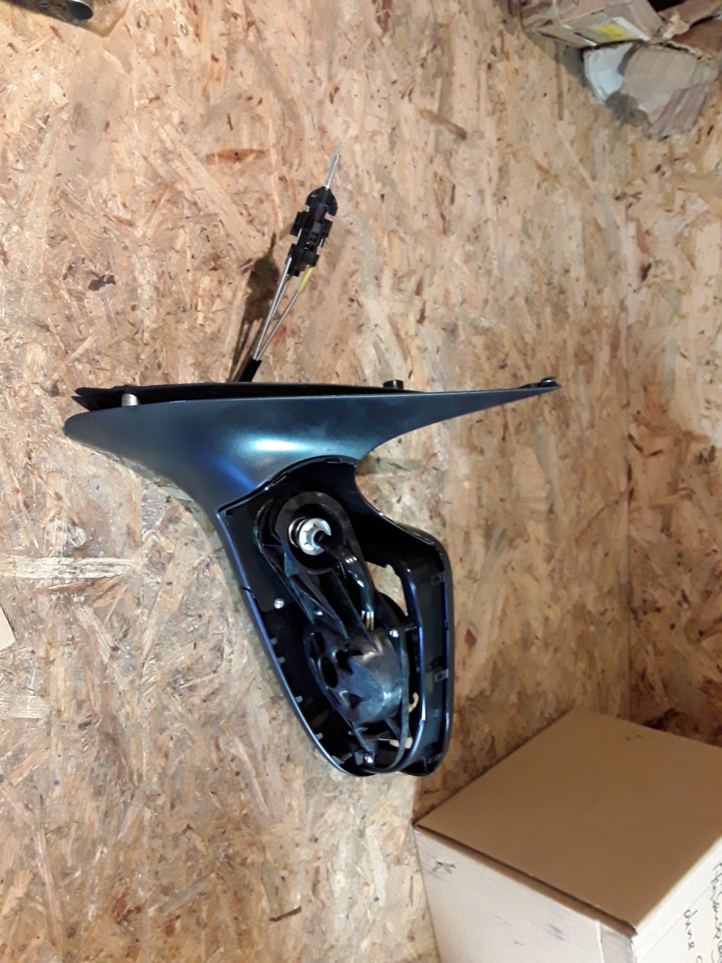 Astra H Außenspiegel links manuell ohne Spiegeleinsatz original GM Opel NEU