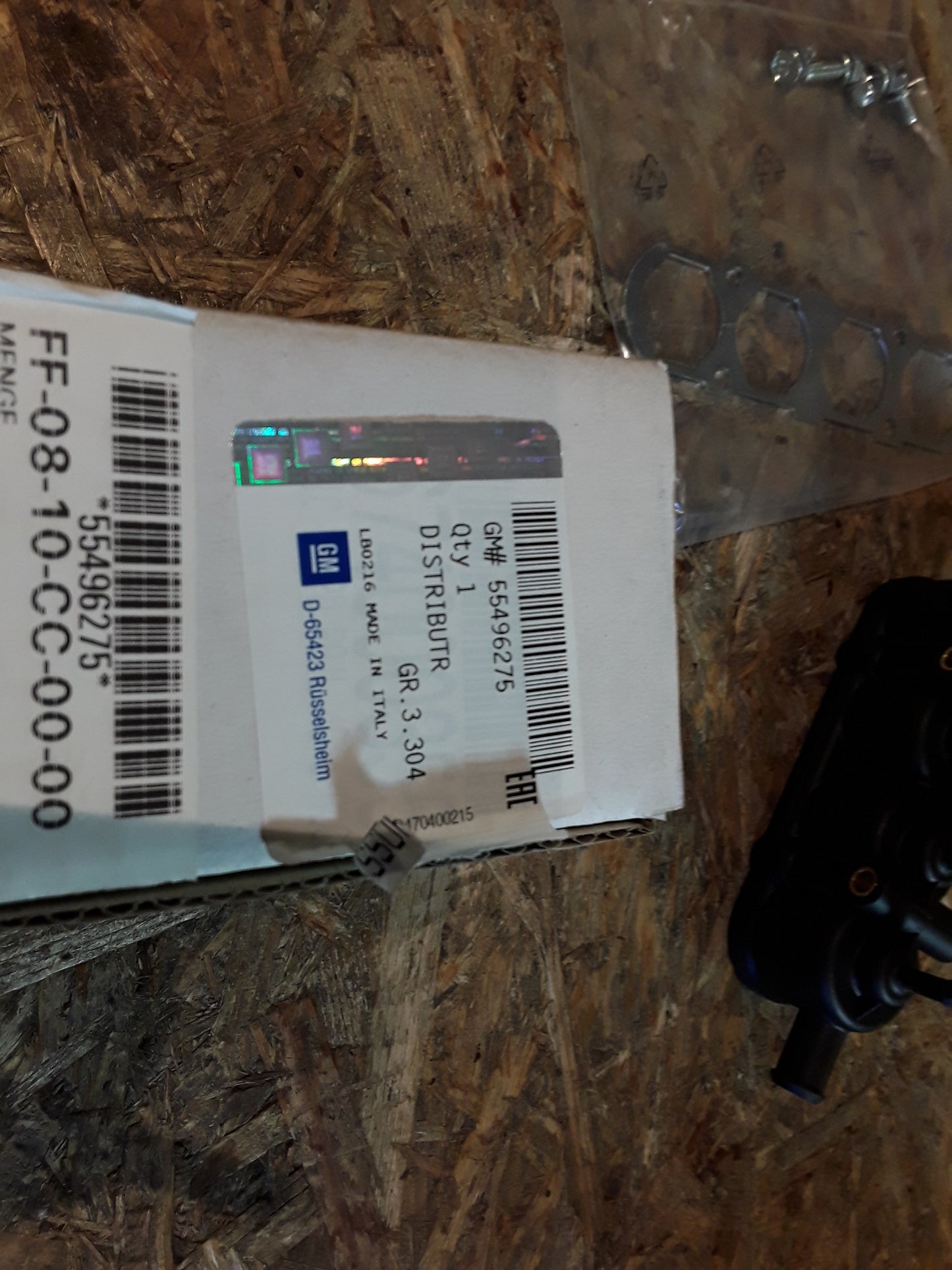 Meriva 1,4 Turbo ecoflex Kraftstoffverteilrohr original GM Opel NEU