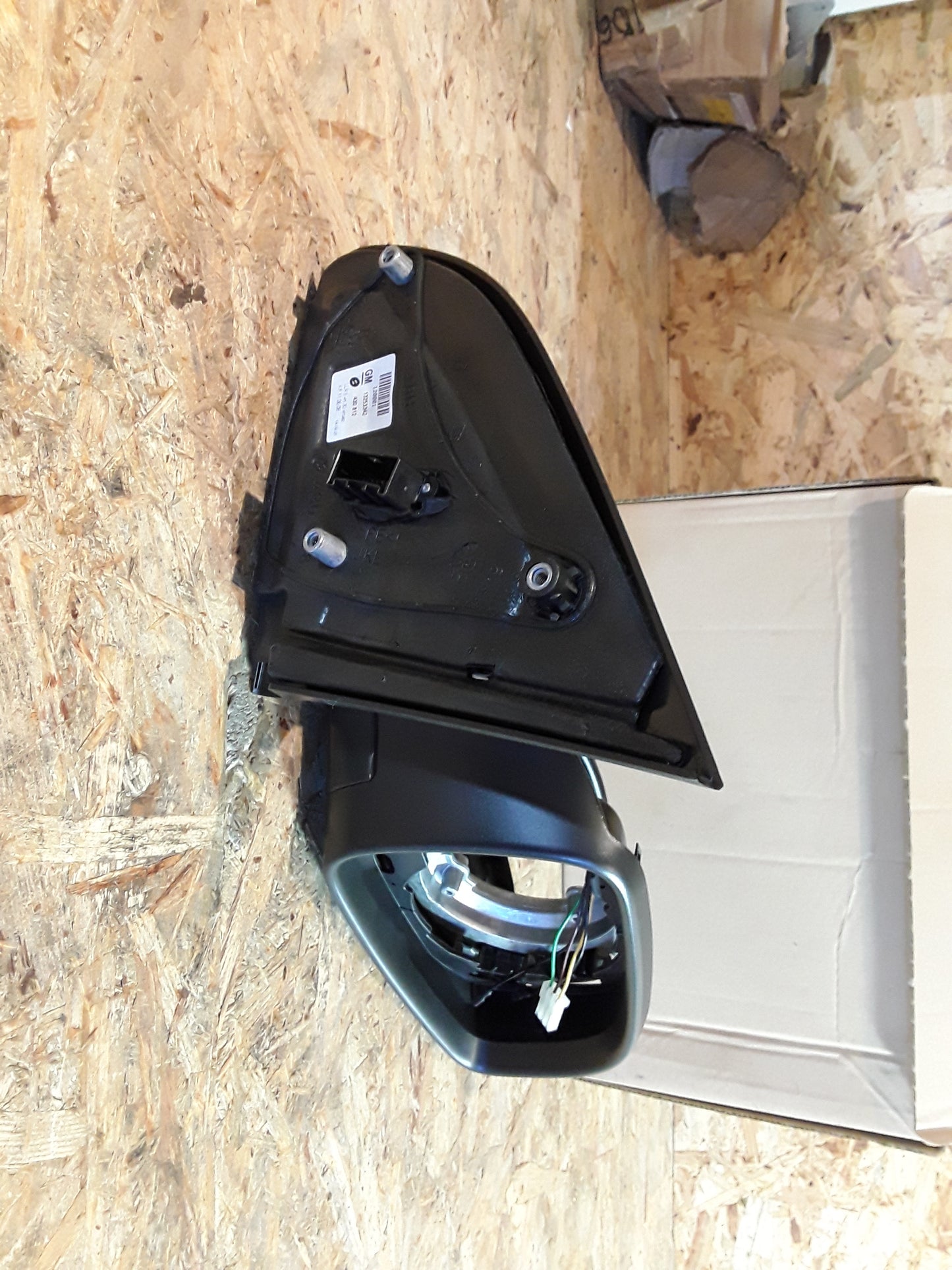 Astra H GTC Außenspiegel rechts ohne Glaseinsatz original GM Opel NEU