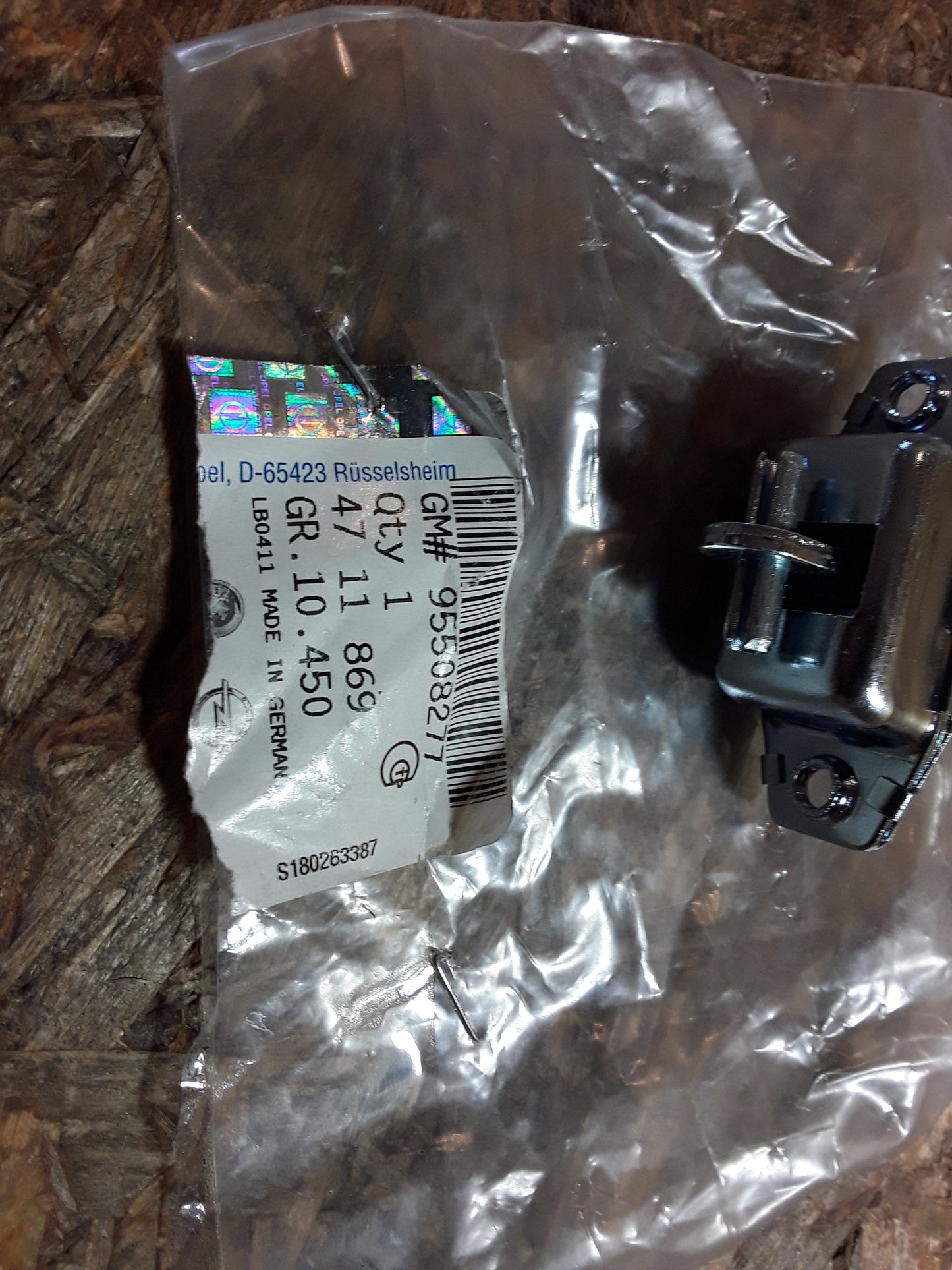 Agila A Türbremse Türfangband original GM Opel NEU