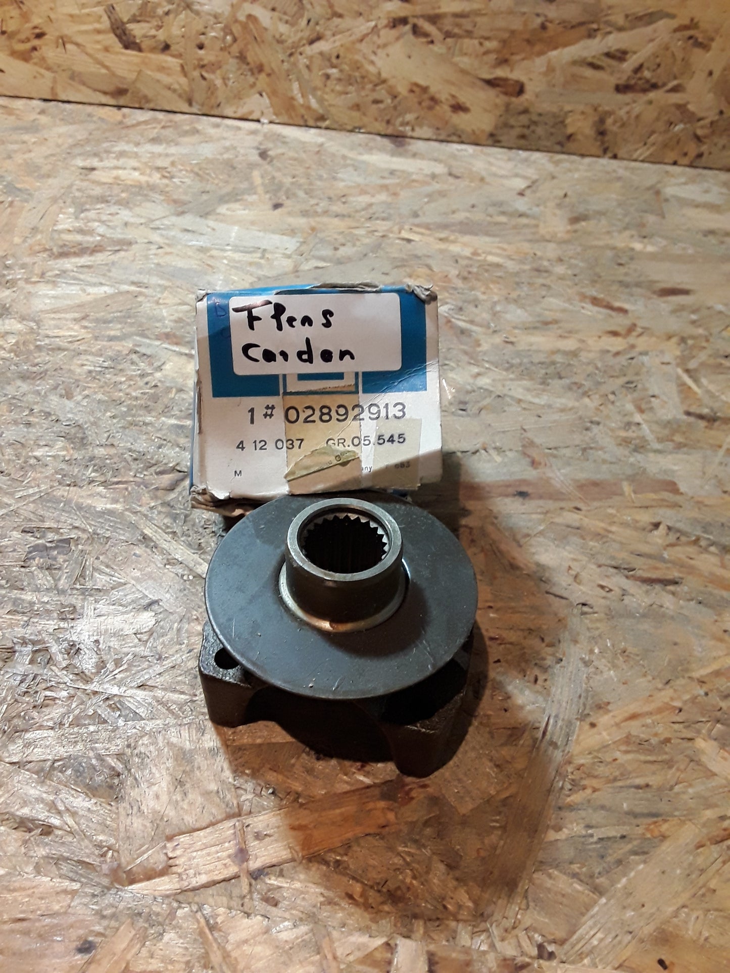 Rekord C / D Kardanwelle, Flansch, Gabelstück original GM Opel NEU