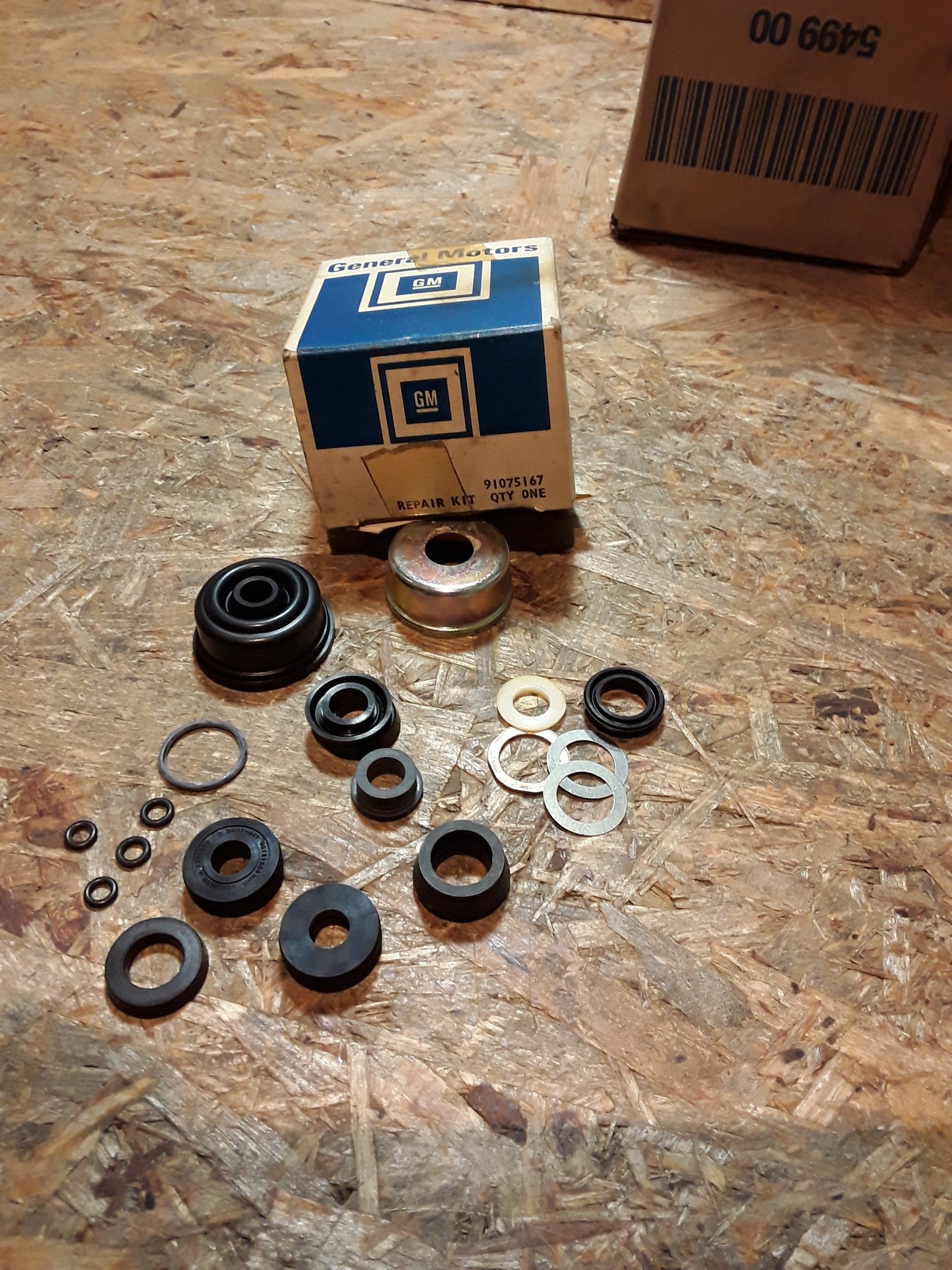 Opel Modell leider unbekannt Reparatursatz Dichtungen Bremse vorne original GM Opel NEU