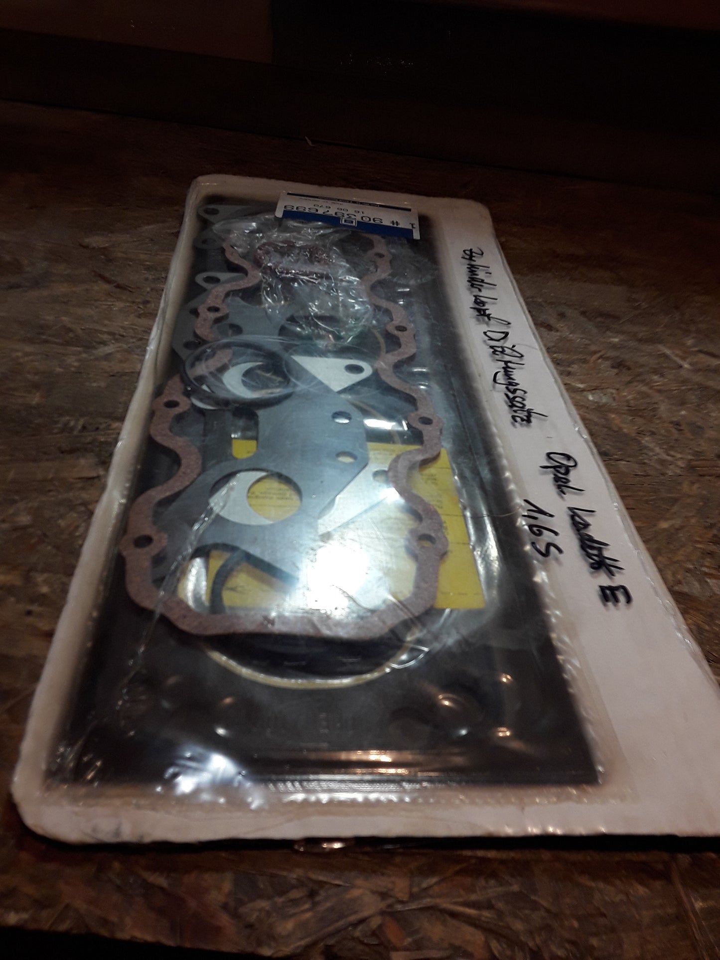 Kadett E 1,6s Zylinderkopf Dichtungssatz Original GM Opel NEU