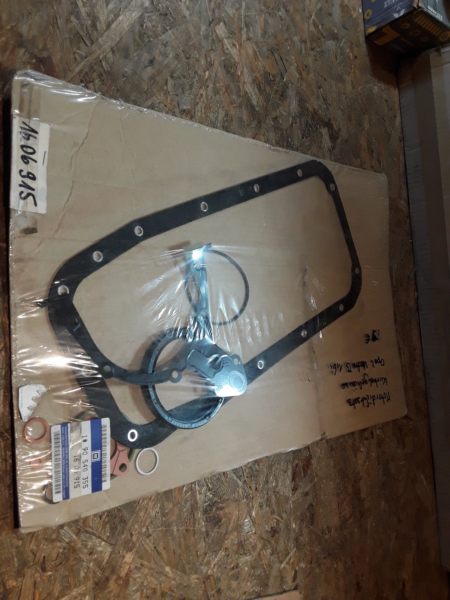 Vectra B 1,6i Motor Dichtungssatz Kurbalgehäuse original GM Opel NEU