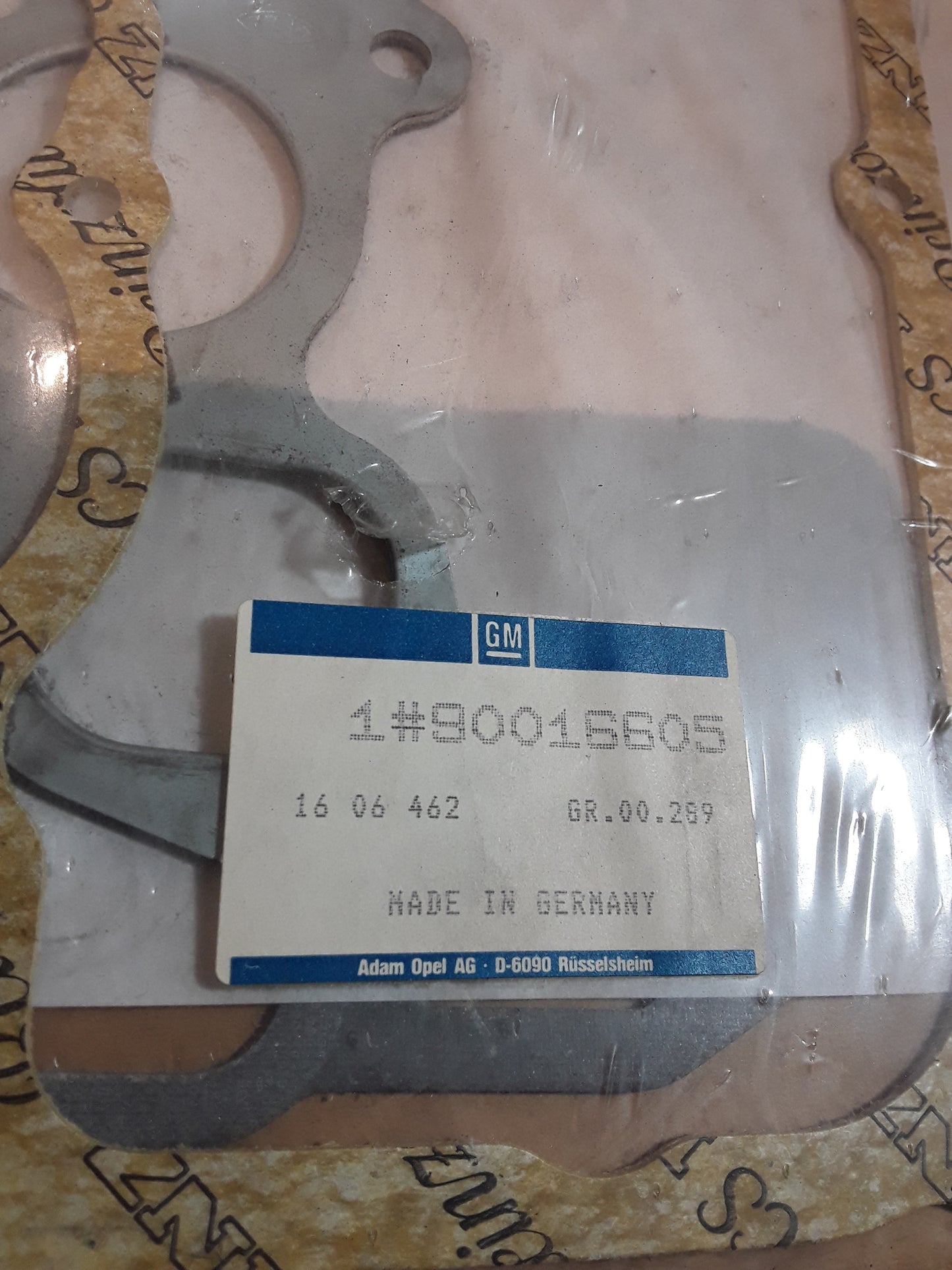 Omega A Rekord E Kopfdichtungssatz 2,3D original GM Opel NEU