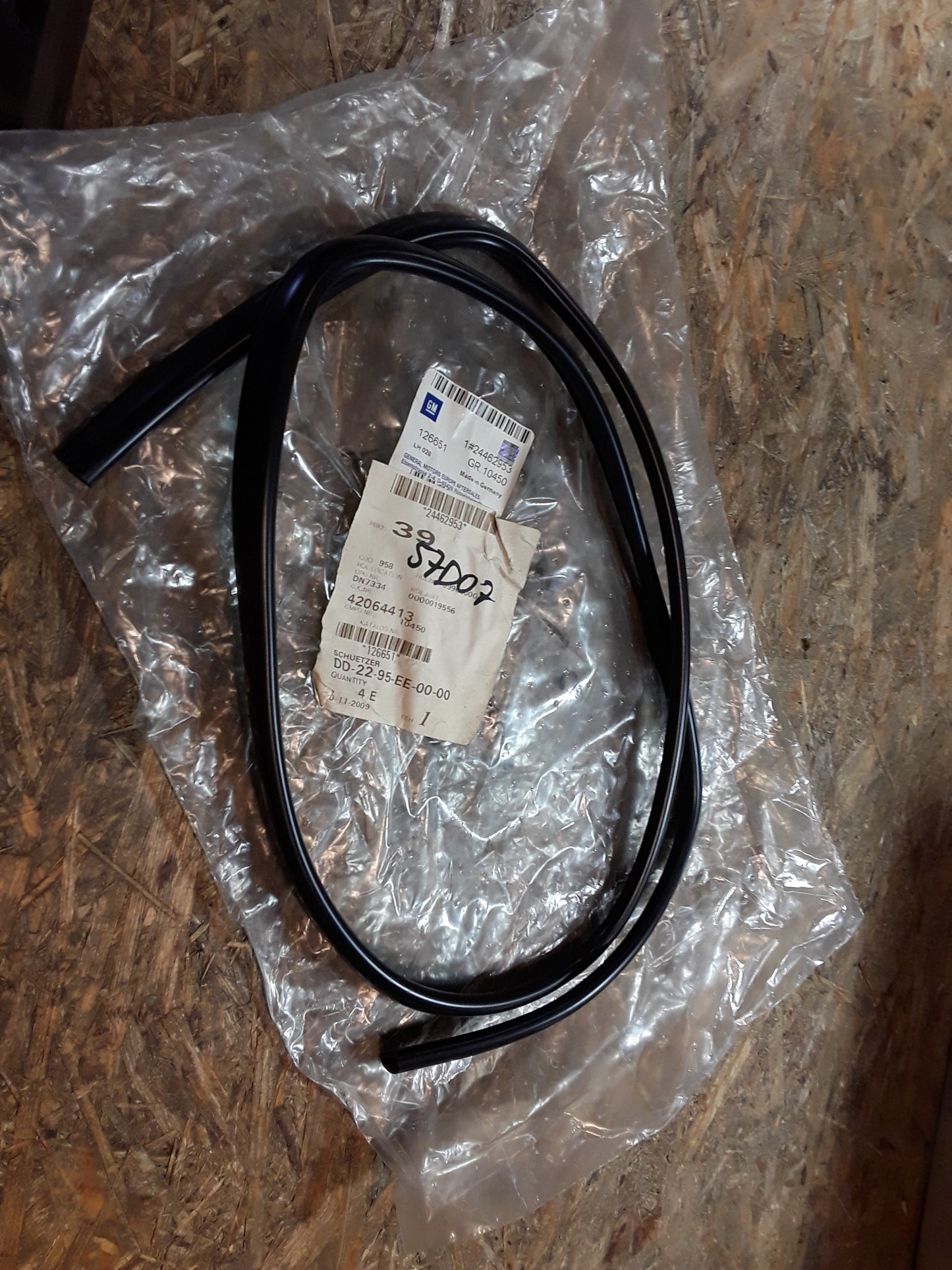 Combo C Fensterdichtung hinten rechts original GM Opel NEU