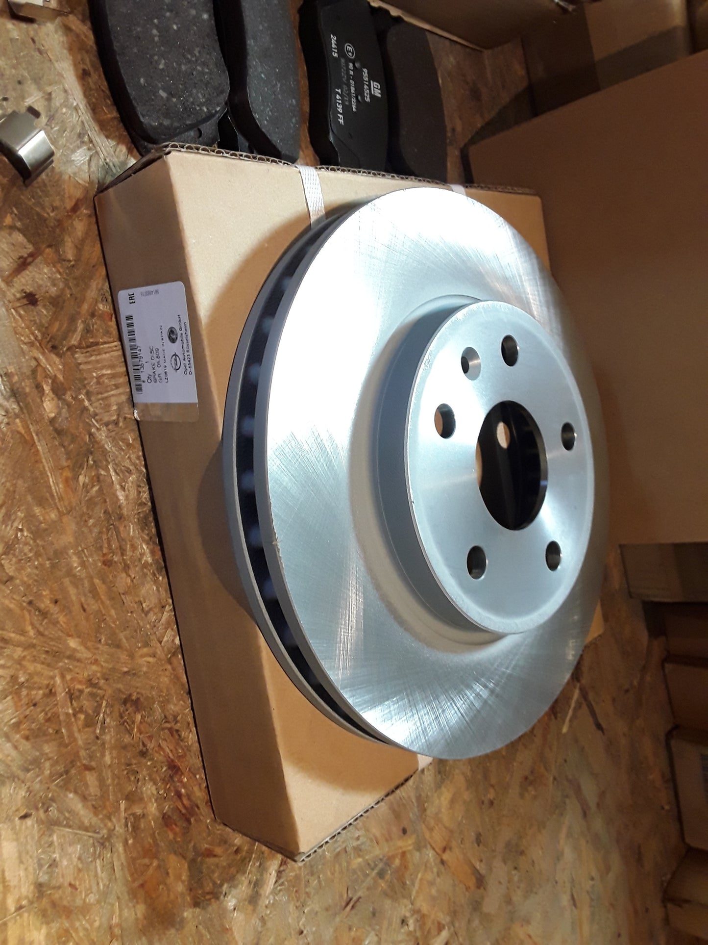 Insignia A Bremsscheibensatz vorne + Bremsbeläge original GM Opel NEU