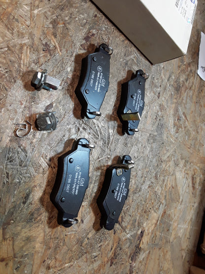 Astra G Bremsbelagsatz Hinterachse original GM Opel NEU