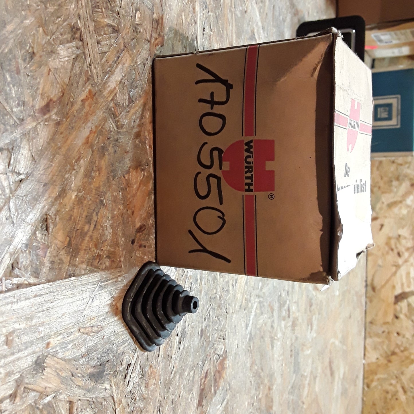 Omega A Rückspiegel Faltenbalg Hebel Spiegelverstellung original GM Opel NEU