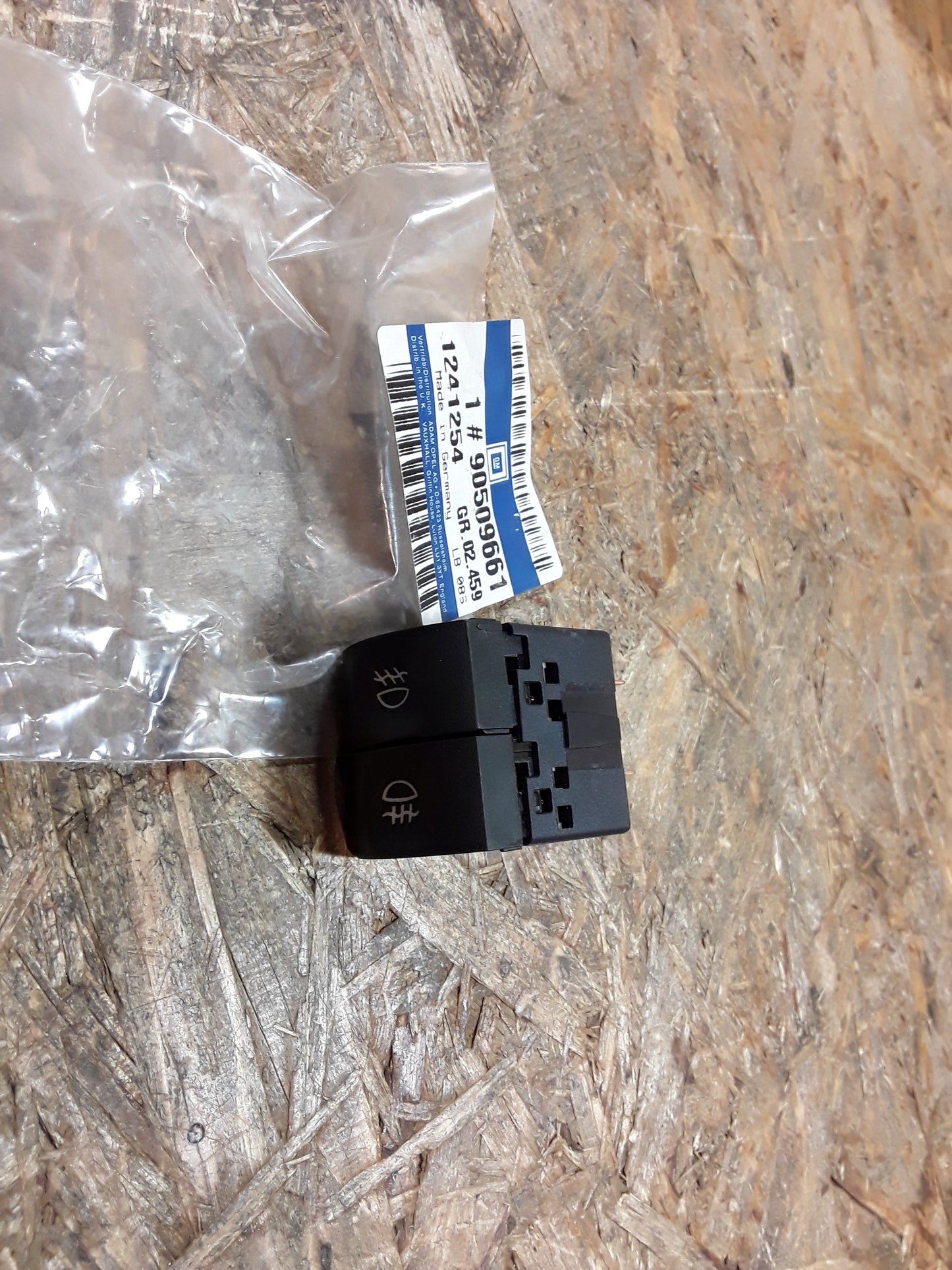 Omega B Nebelschlussleuchte Schalter original GM Opel NEU