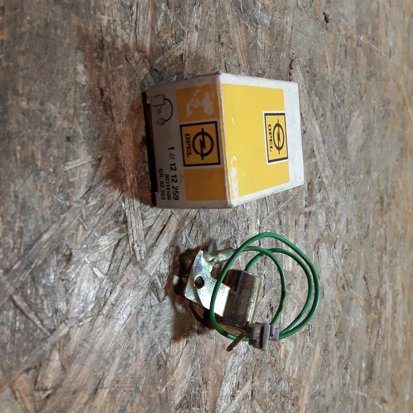 Kadett E Zündverteiler Kondensator original GM Opel NEU