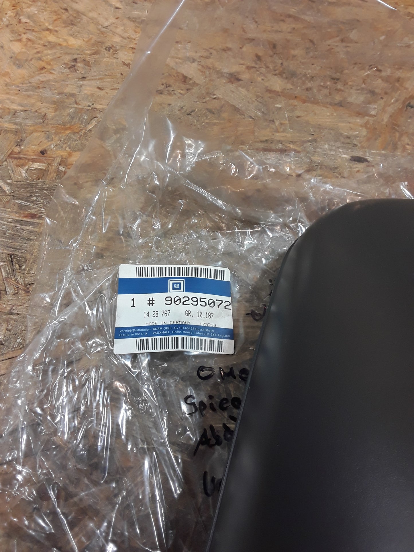 Omega A Spiegel Abdeckung vorne links original GM Opel NEU