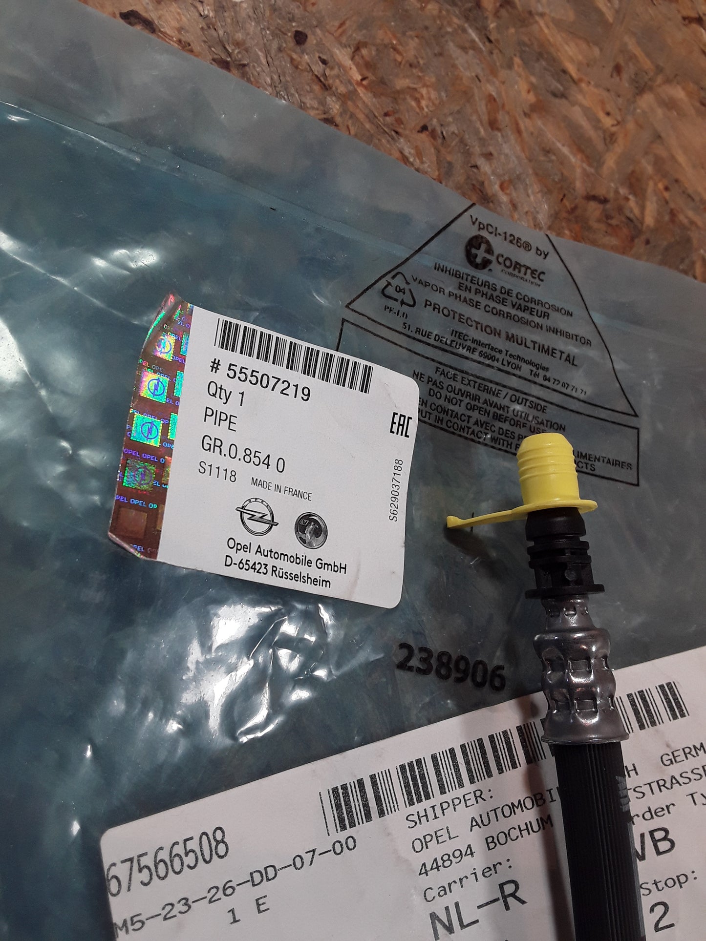 Astra K F40 Getriebe Kupplungsrohr original GM Opel NEU