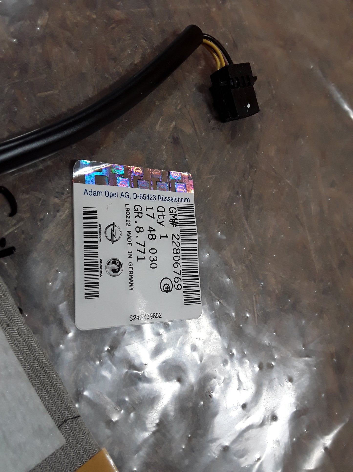 Insignia A Sitzheizung vorne original GM Opel NEU