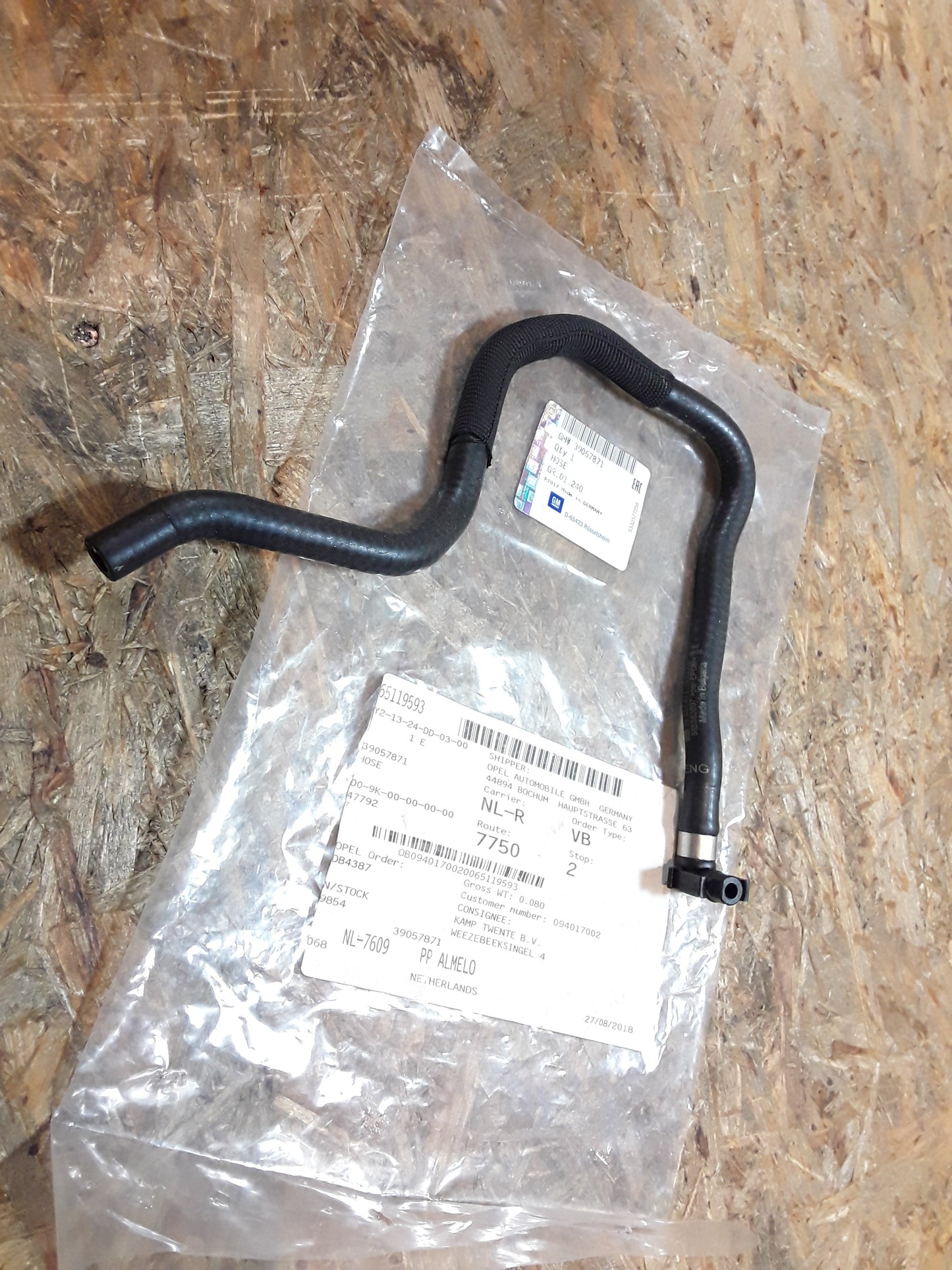 Astra K Schlauch Motoren siehe Beschreibung original GM Opel NEU