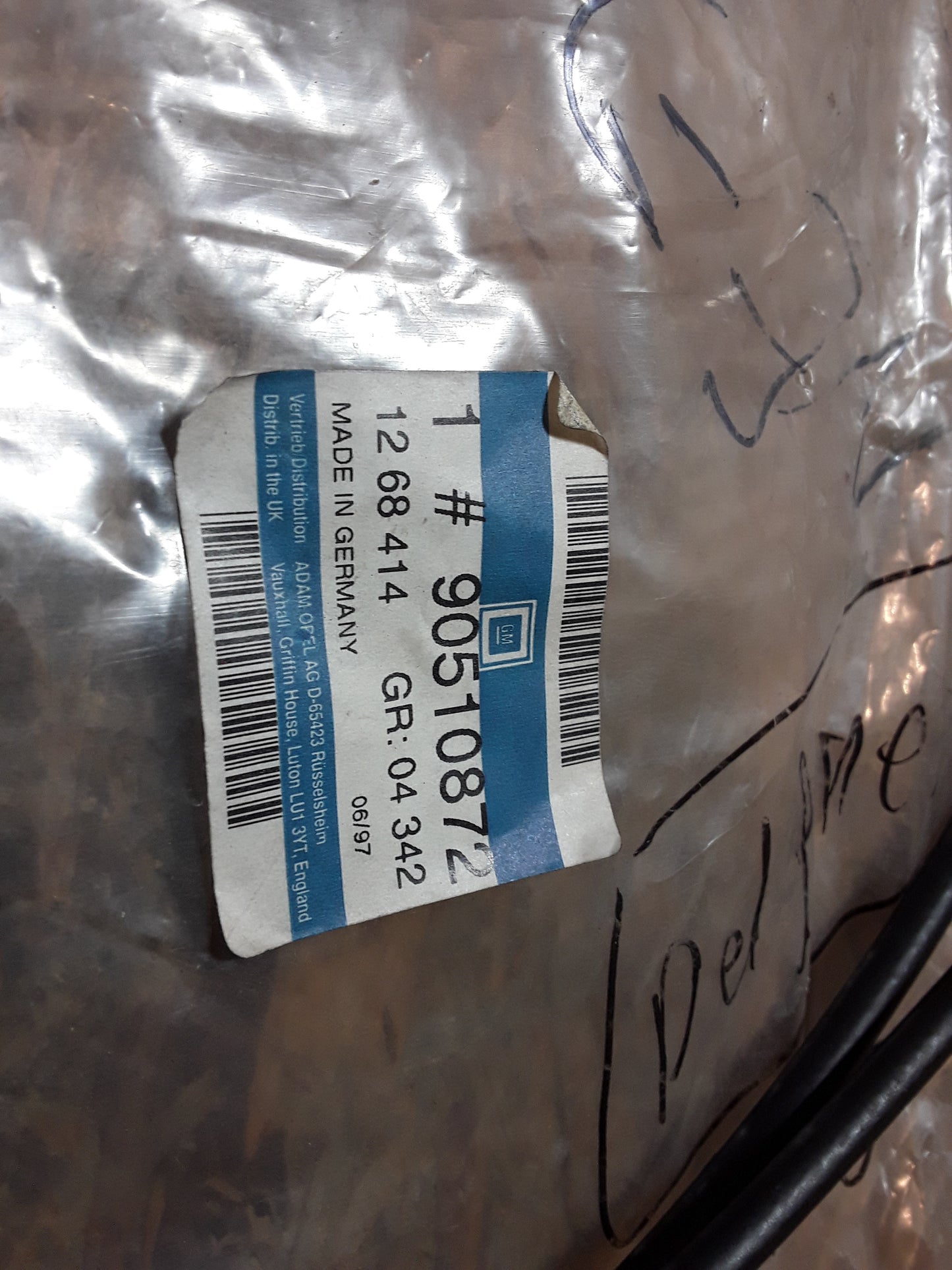Astra F Tachowelle original GM Opel NEU