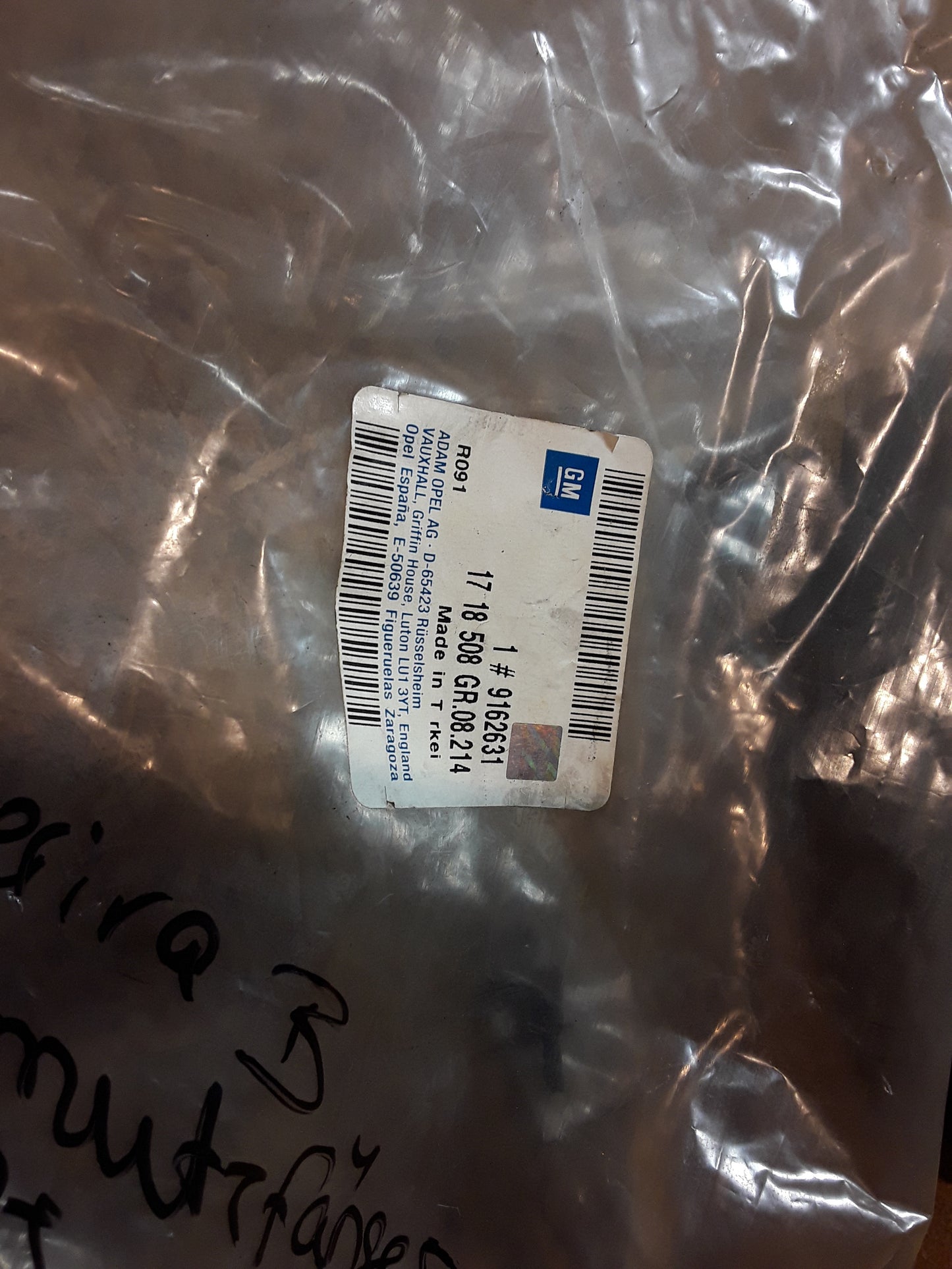 Meriva B Schmutzfänger vorne original GM Opel NEU