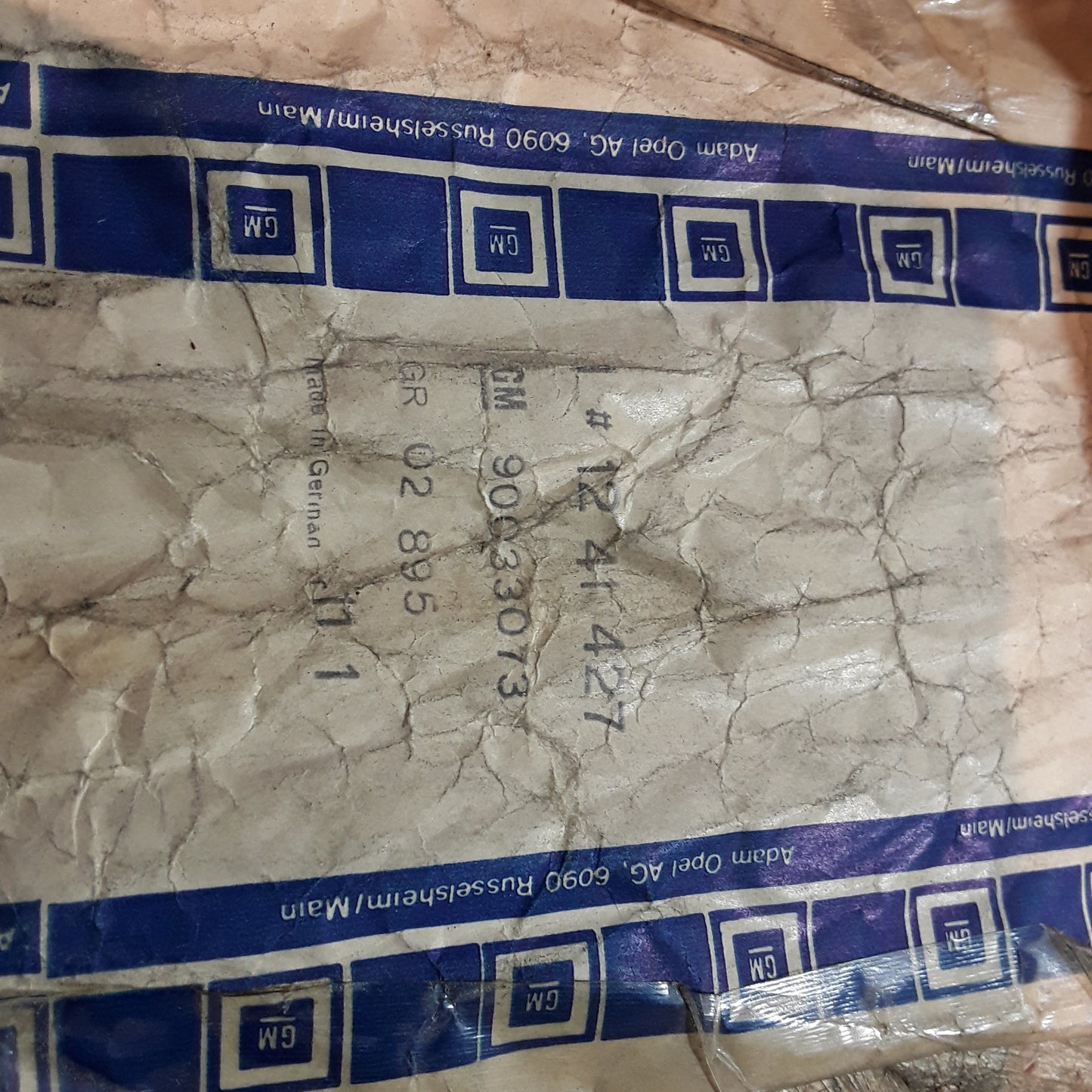 Monza Rekord E Schaltstück mit Kabel Scheibenwaschanlage original GM Opel NEU