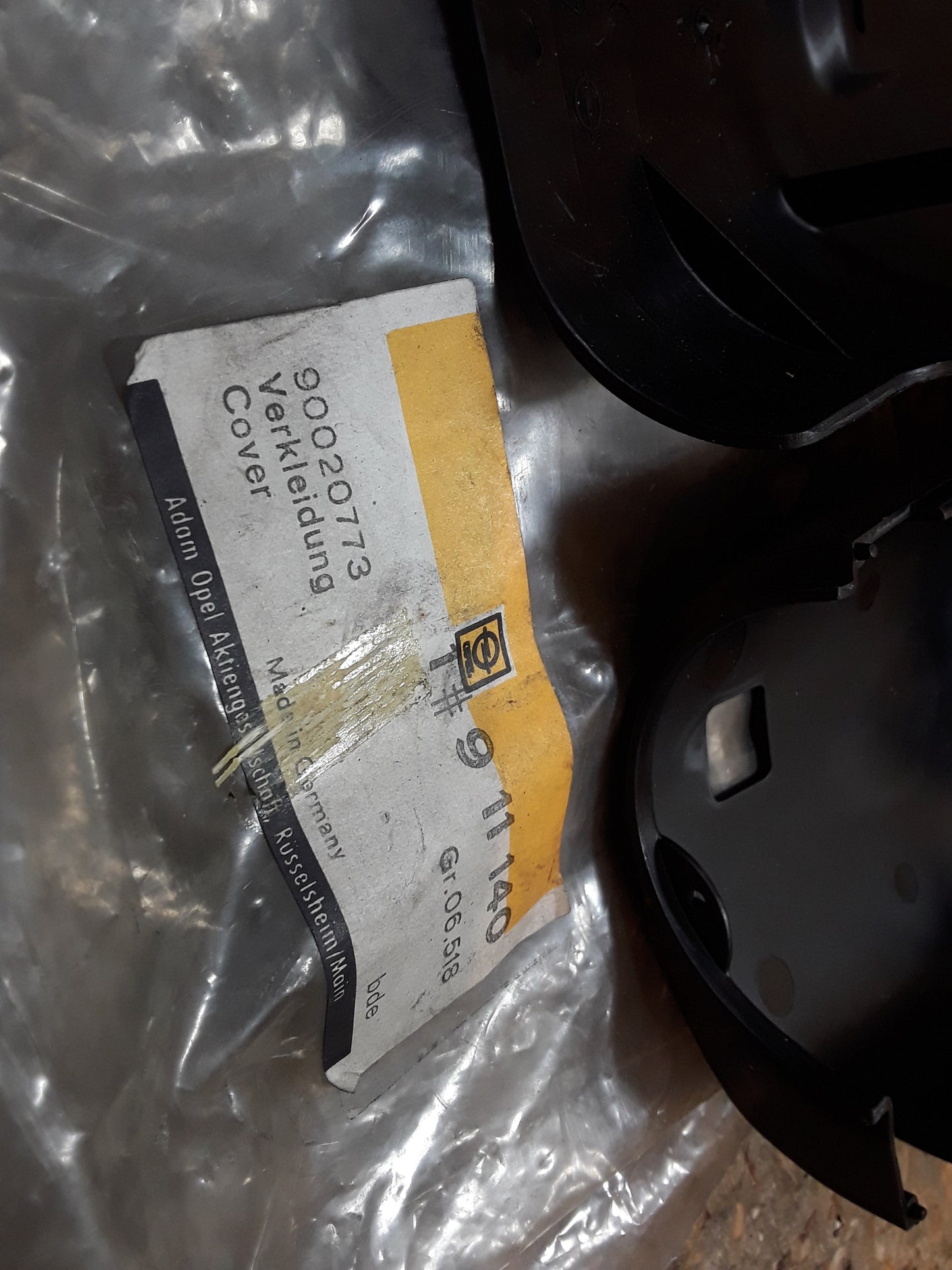 Rekord D Commodore B Lenksäulen Verkleidung original GM Opel NEU