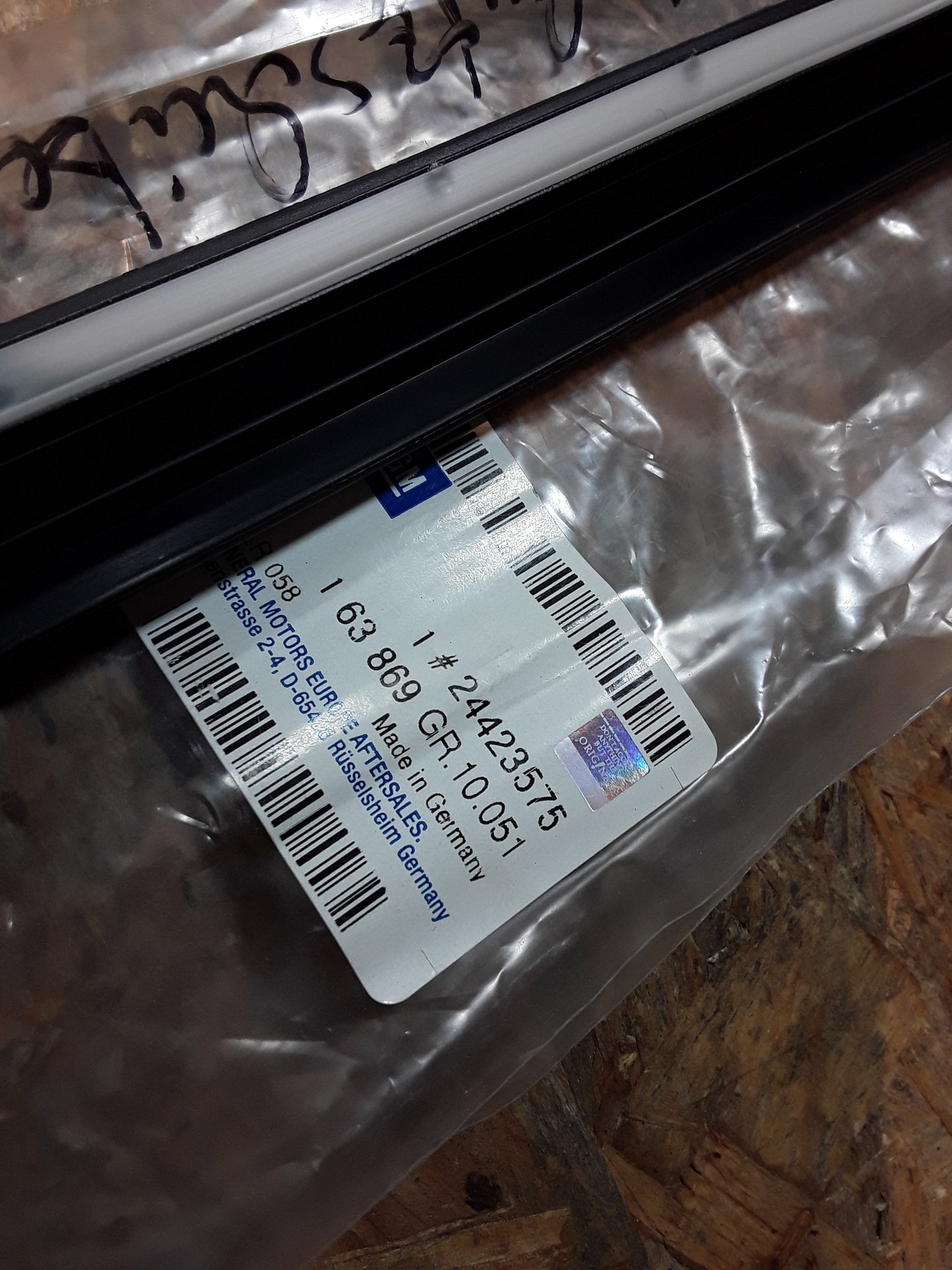 Vectra B Zierleiste links Windschutzscheibe original GM Opel NEU