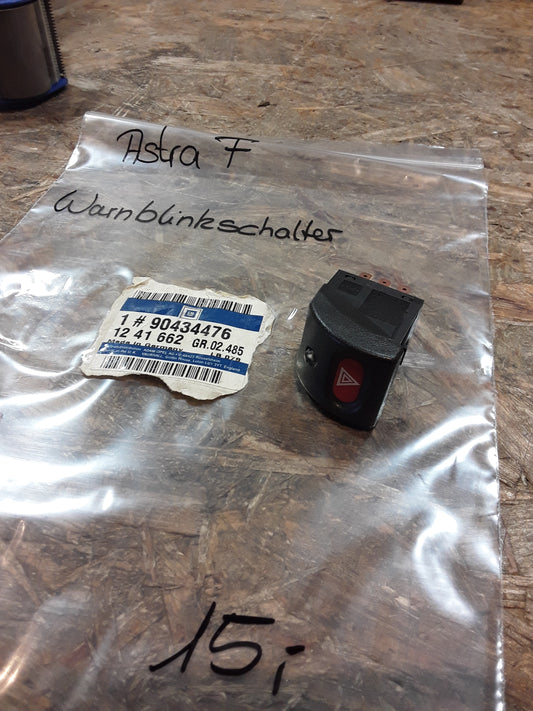 Astra F Warnblinkerschalter original GM Opel NEU