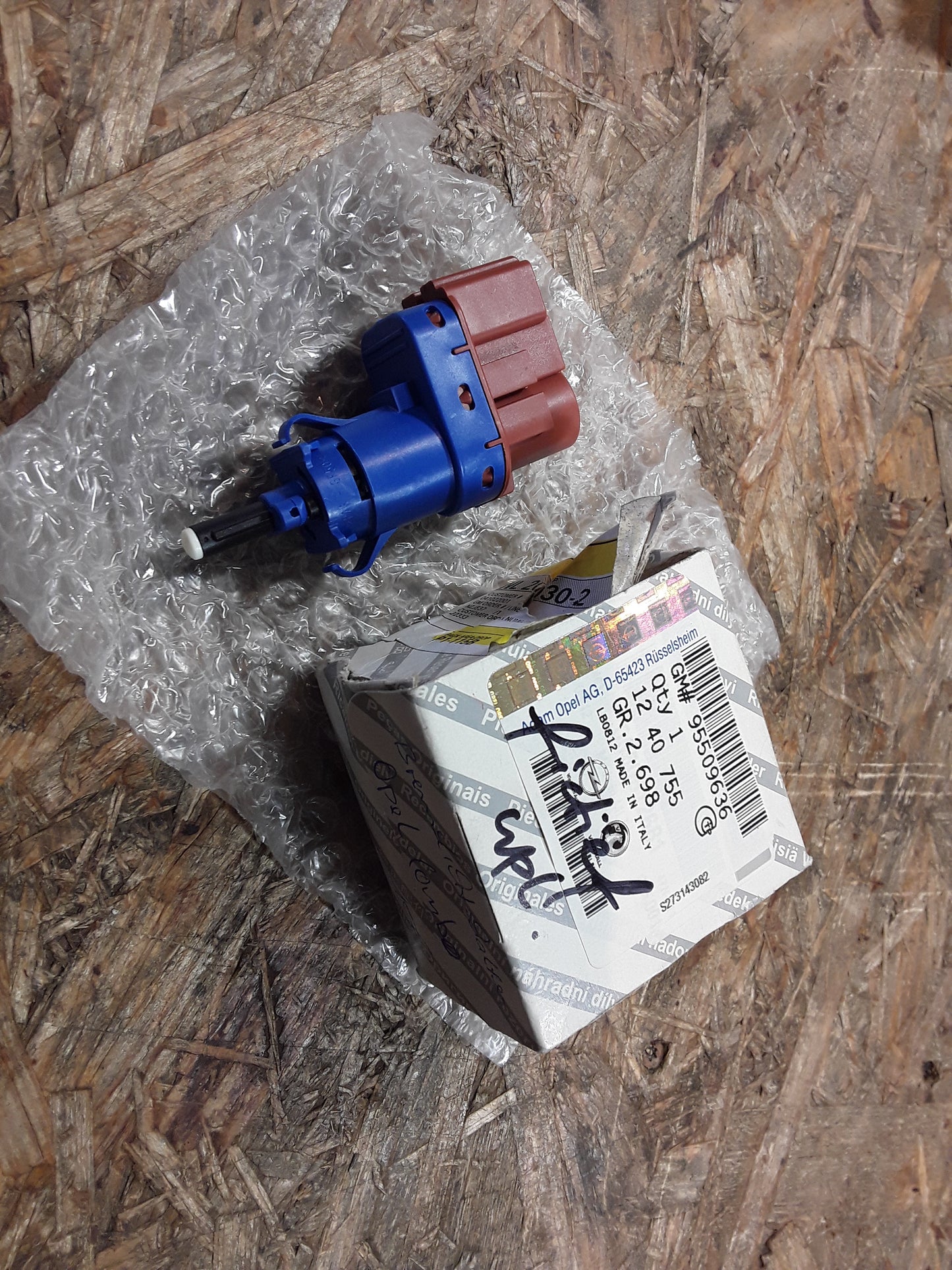 Combo Bremslichtschalter original GM Opel NEU