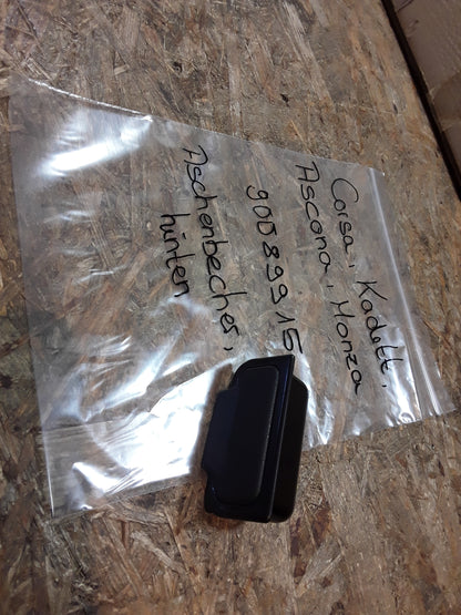Corsa Kadett Ascona Monza Aschenbecher hinten original GM Opel NEU