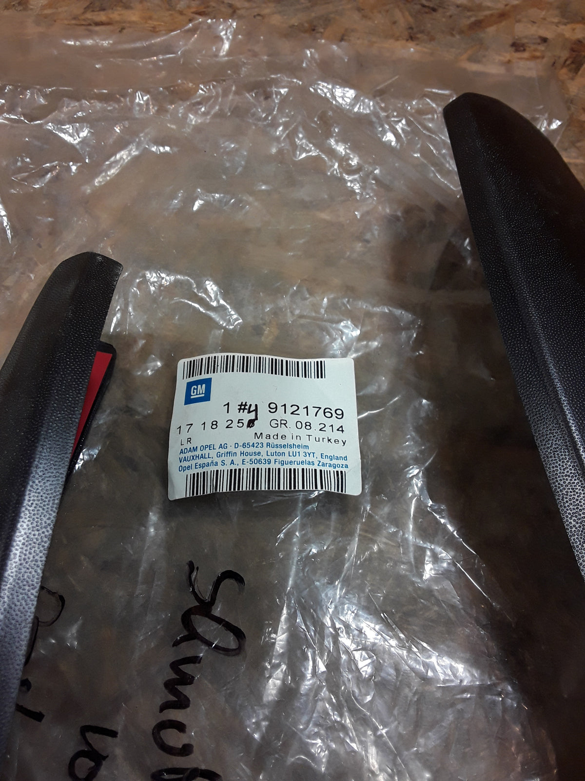 Corsa C Schmutzfängersatz vorne original GM Opel NEU