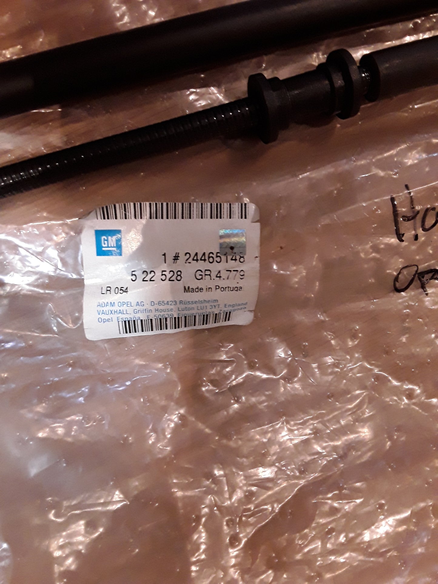 Astra G Handbremsseil Bowdenzug original GM Opel NEU