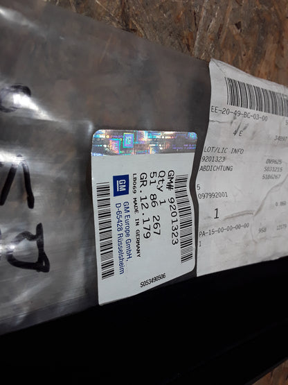 Astra G Cabrio Dichtungsgummi Verdeck vorne links oben original GM Opel NEU