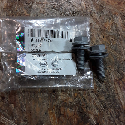 Astra K Schraube Stoßdämpfer hinten M8 x 25 original GM Opel NEU