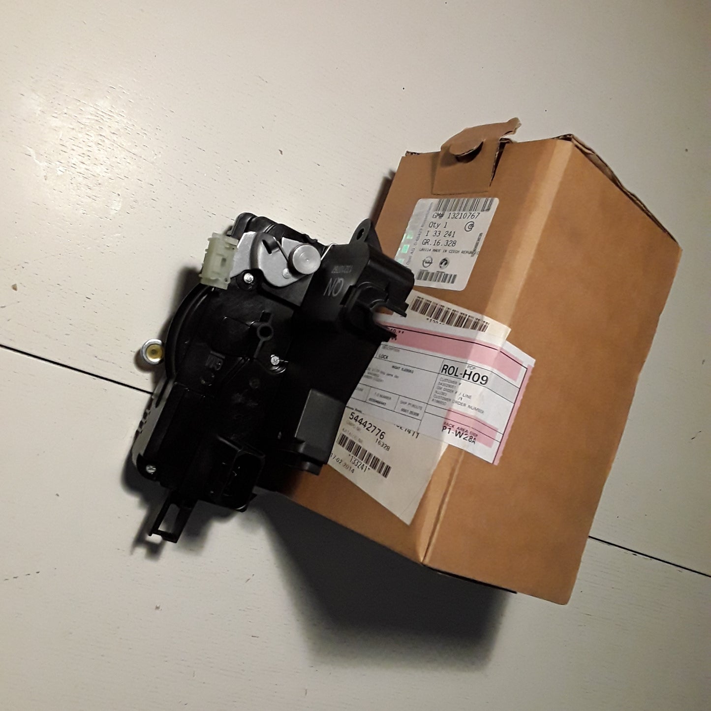Vectra C Türschloss vorne links original GM Opel NEU
