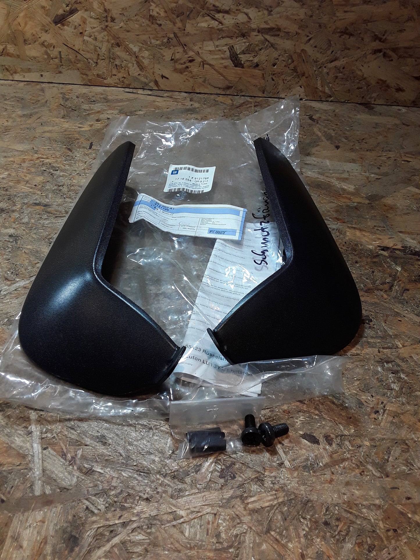 Corsa C Schmutzfänger vorne original GM Opel NEU