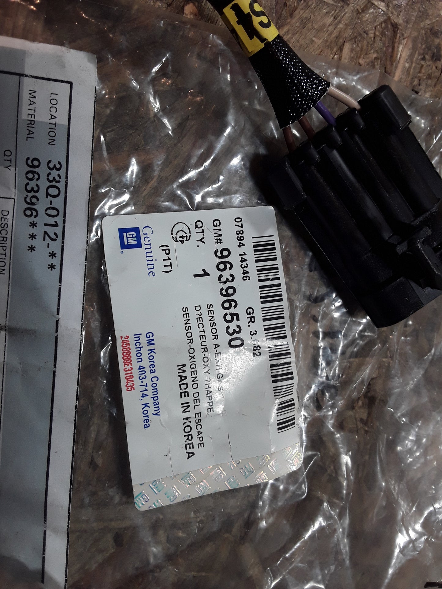 Chevrolet Aveo Daewoo Kalos 1,4l Lambdasonde original GM Opel NEU