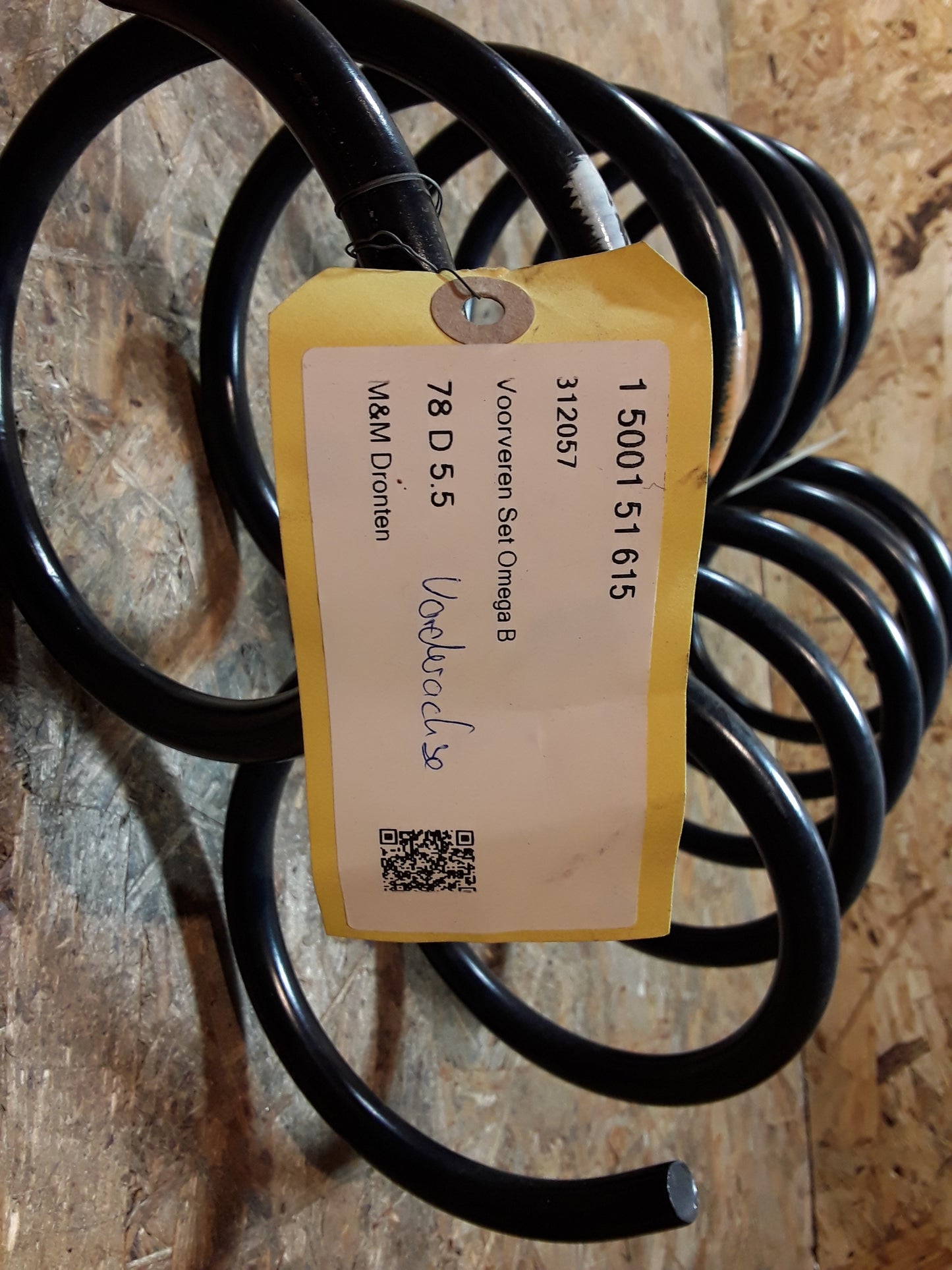 Omega B Federset Vorderachse original GM Opel NEU