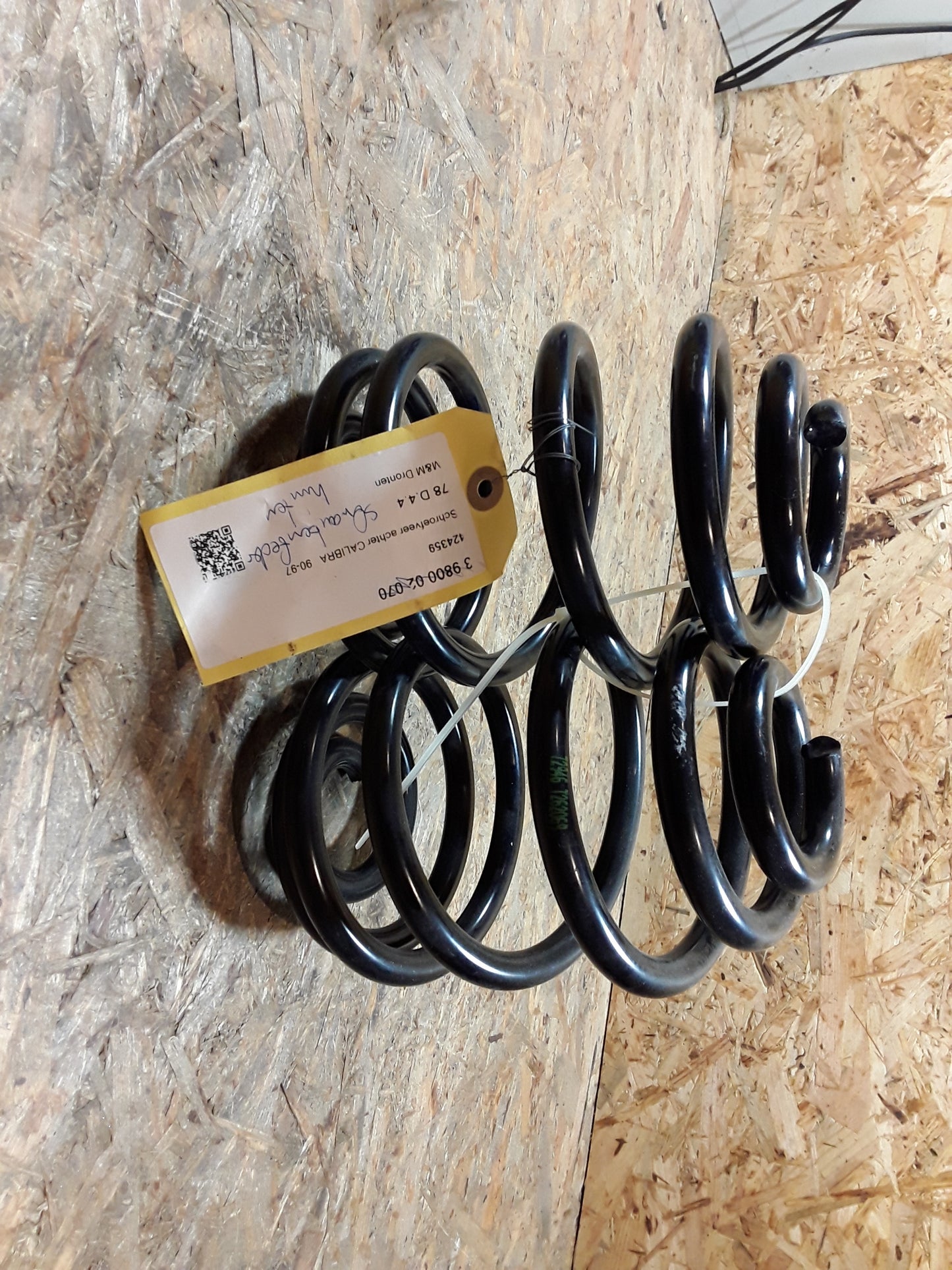 Calibra 90-97 Schraubenfedersatz Hinterachse original GM Opel NEU