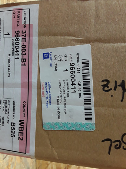 Chevrolet Matiz Außenspiegel links original GM NEU