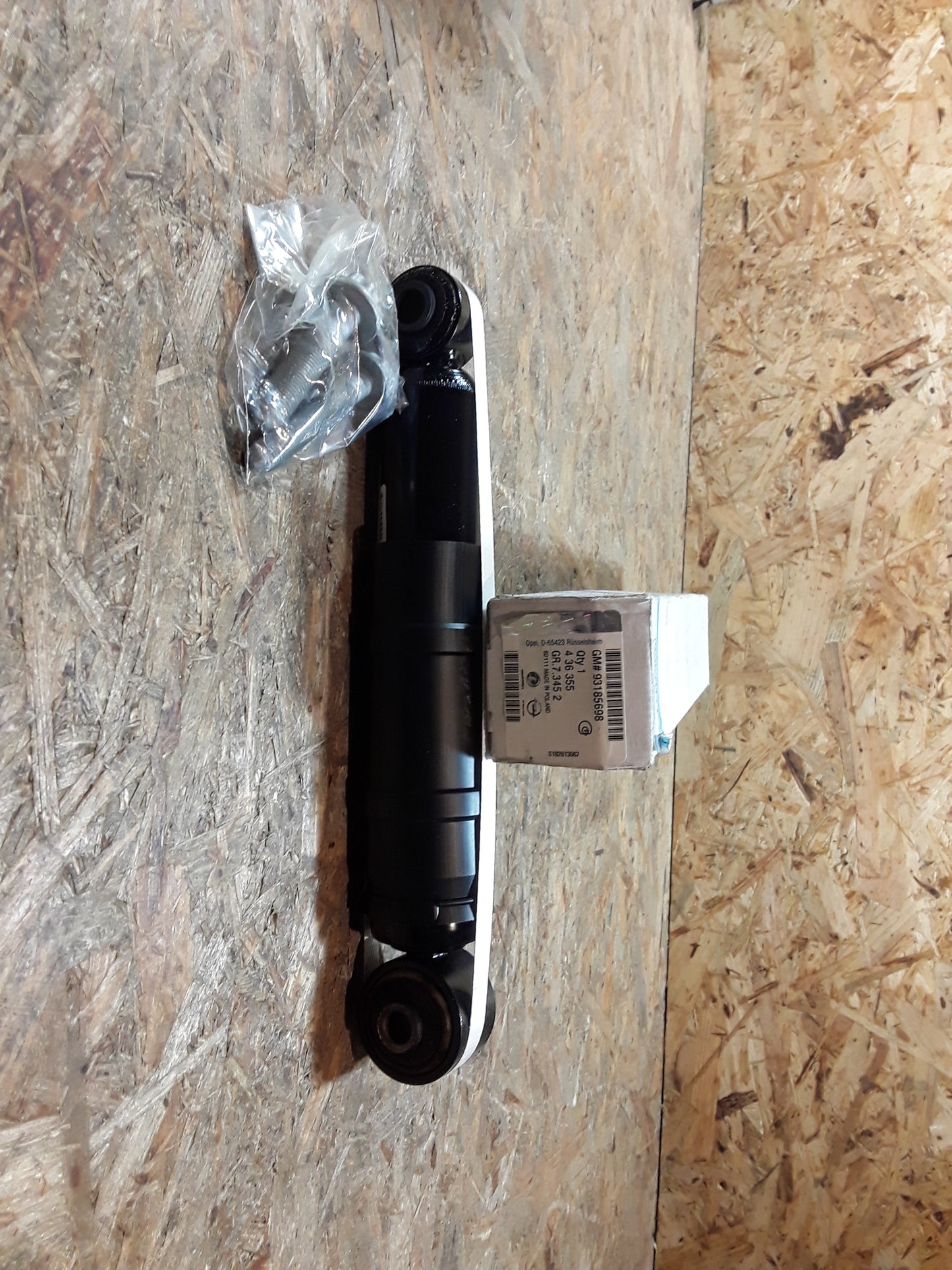 Combo Meriva A Gasdruckfeder hinten original GM Opel NEU