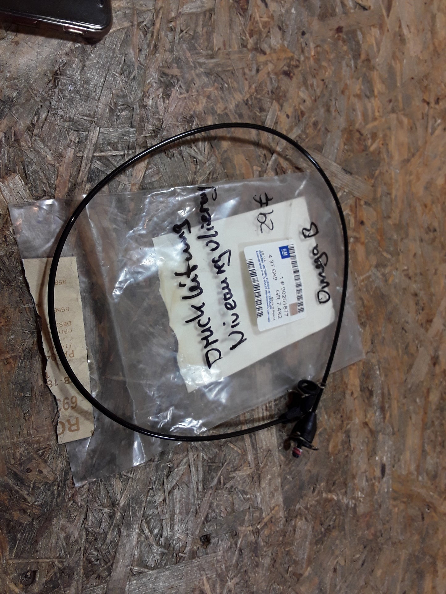 Omega B Druckleitung Niveauregulierung original GM Opel NEU