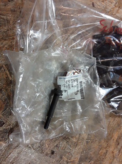 Corsa Tigra Vectra Schrauben M8x6 Auspuff original GM Opel NEU