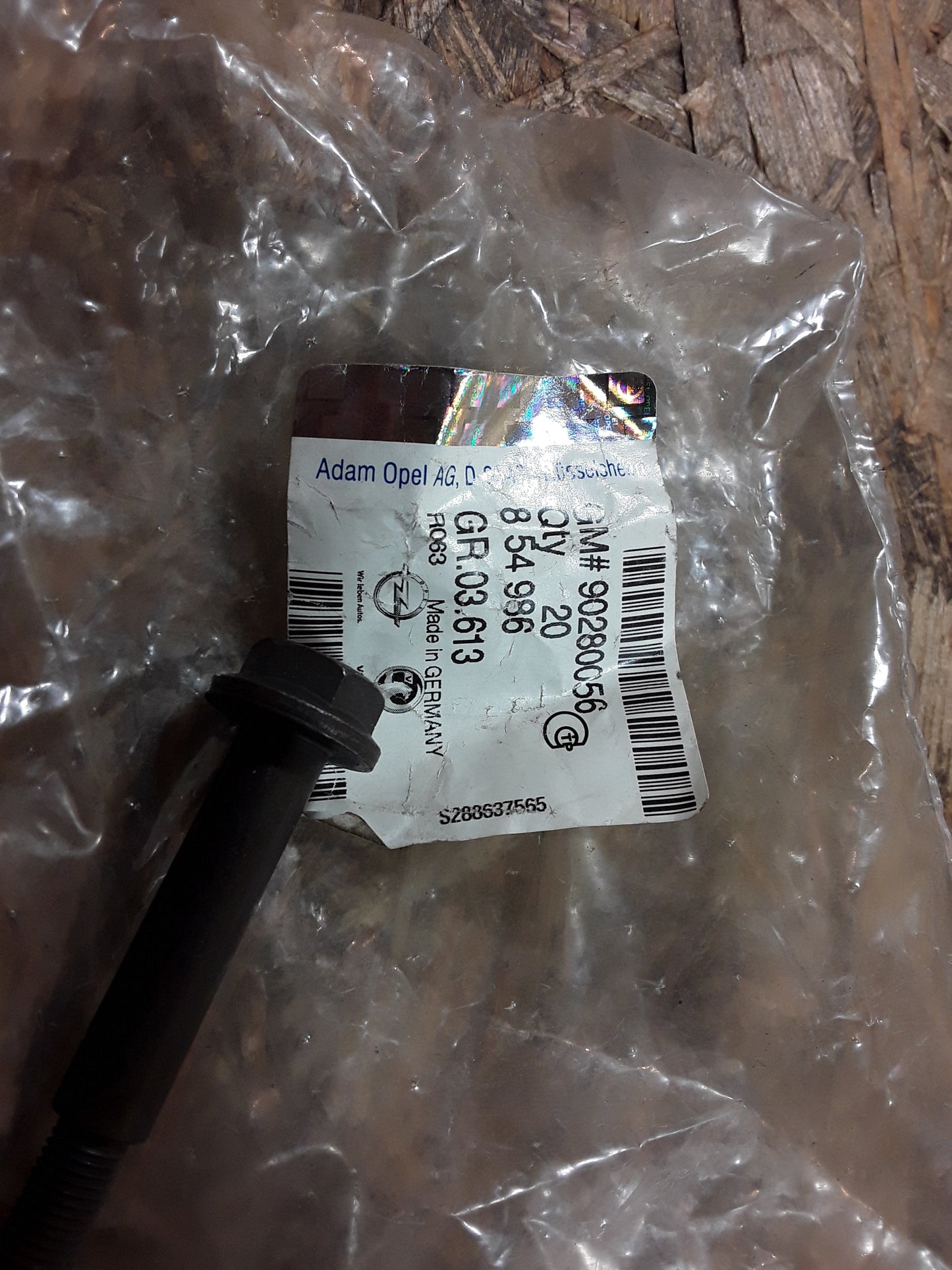 Corsa Tigra Vectra Schrauben M8x6 Auspuff original GM Opel NEU