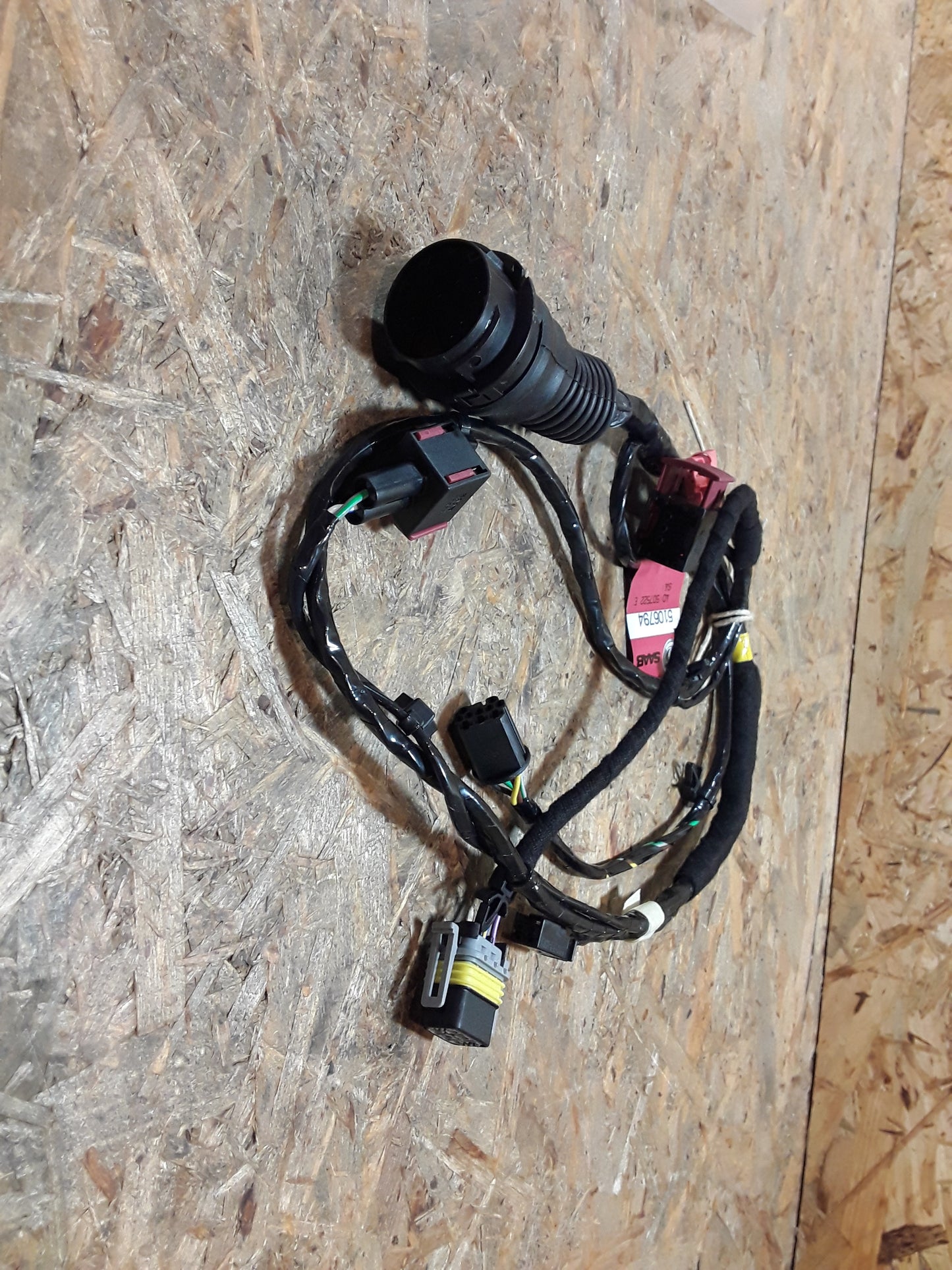 Saab 9-3 Kabelbaum Türe rechts original GM Opel NEU