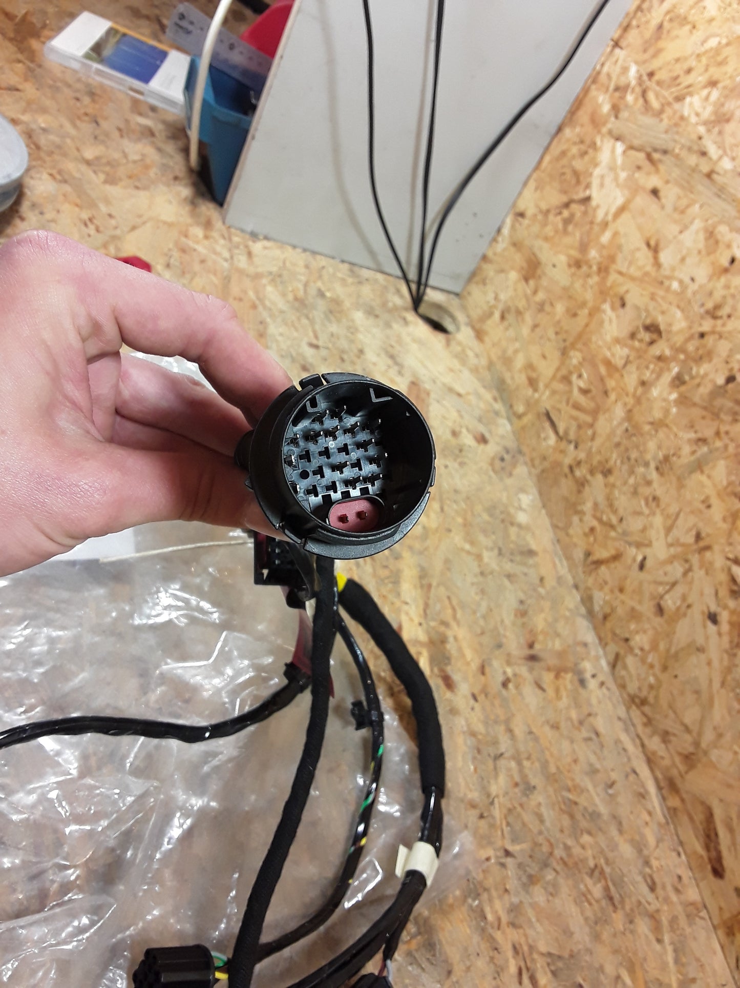 Saab 9-3 Kabelbaum Türe rechts original GM Opel NEU