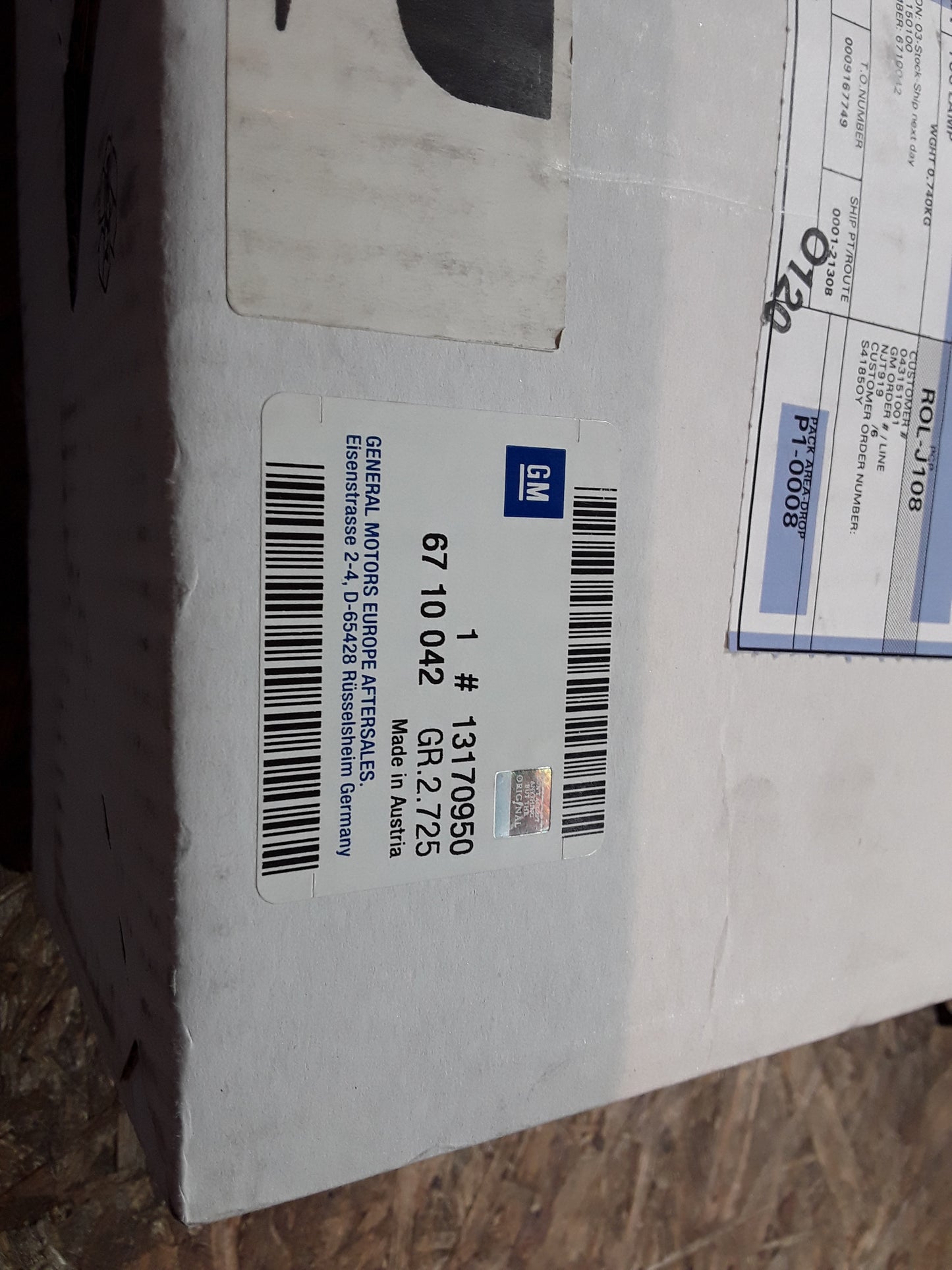 Vectra C Nebelscheinwerfer rechts original GM Opel NEU