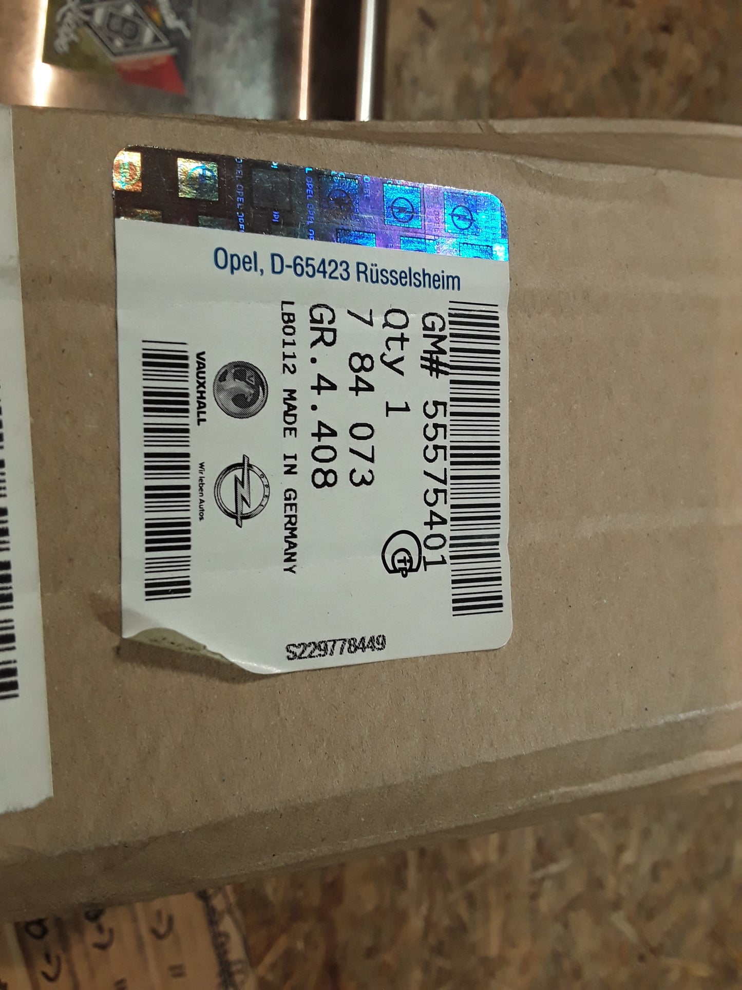 Astra J Zafira C Schaltstange original GM Opel NEU